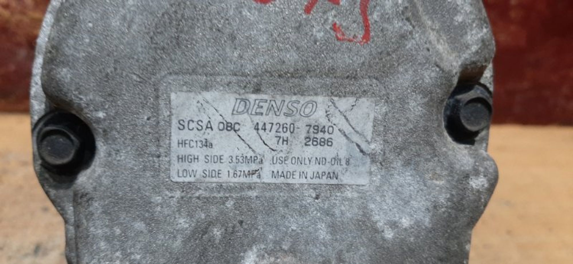 Компрессор кондиционера Subaru Legacy EJ204, 5000 рублей, Ростов-на-Дону