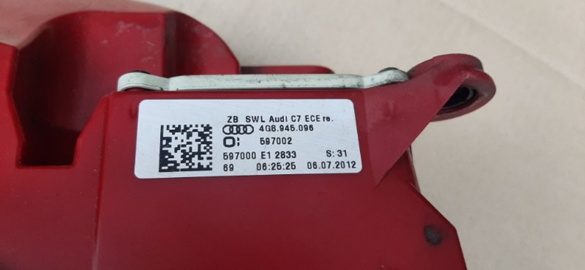 Фонарь задний правый задний правый Audi A7 4G, 12000 рублей, Ростов-на-Дону