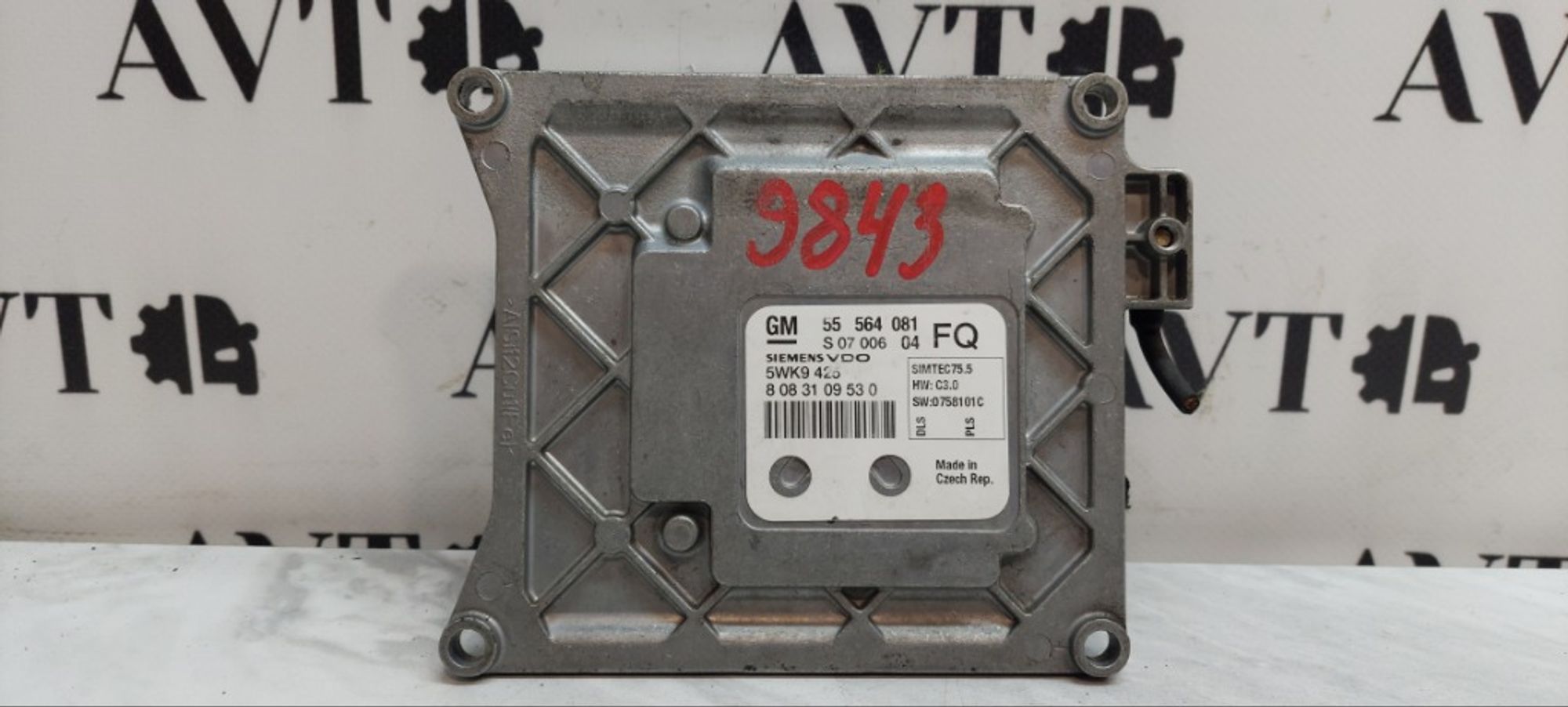 Блок управления двигателем Opel Zafira B Z18XER, 5000 рублей, Ростов-на-Дону