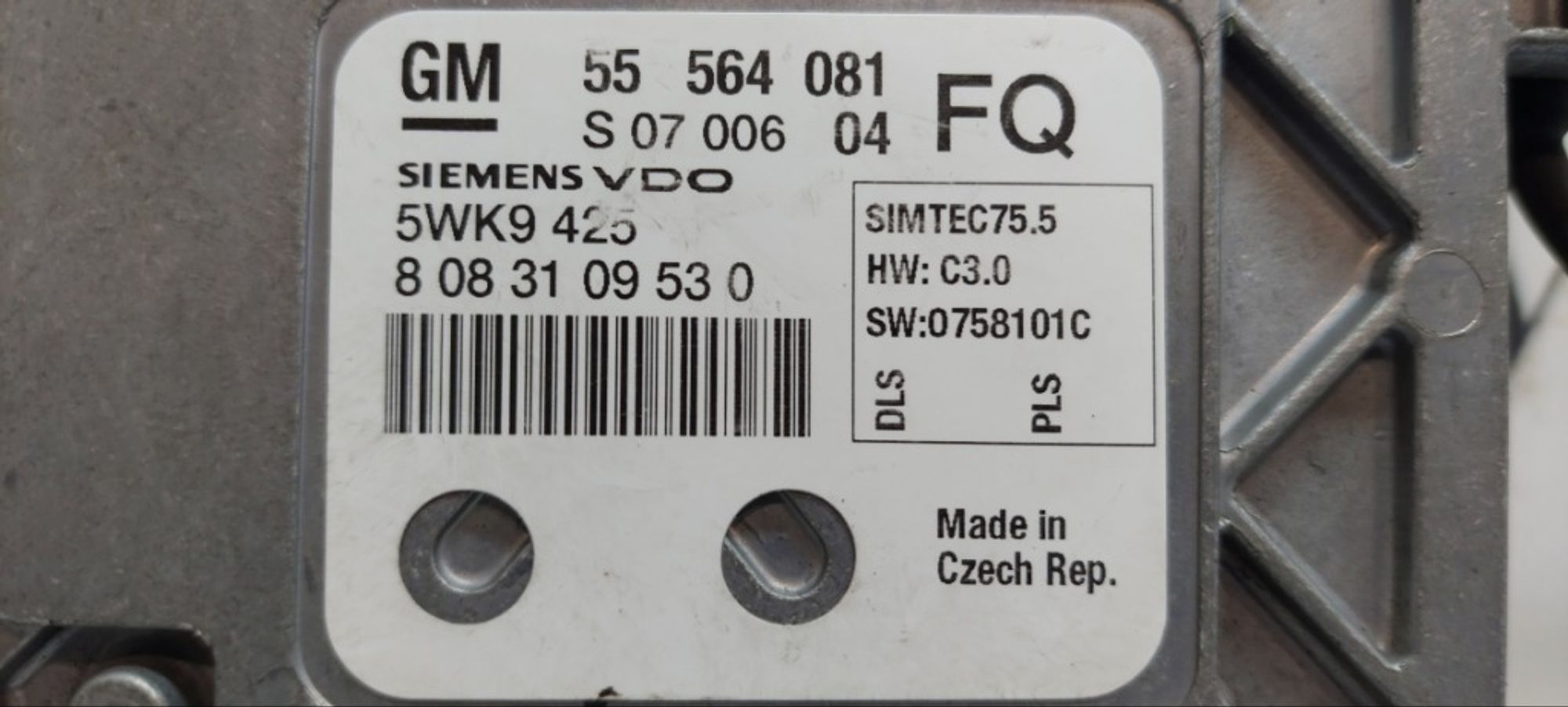 Блок управления двигателем Opel Zafira B Z18XER, 5000 рублей, Ростов-на-Дону