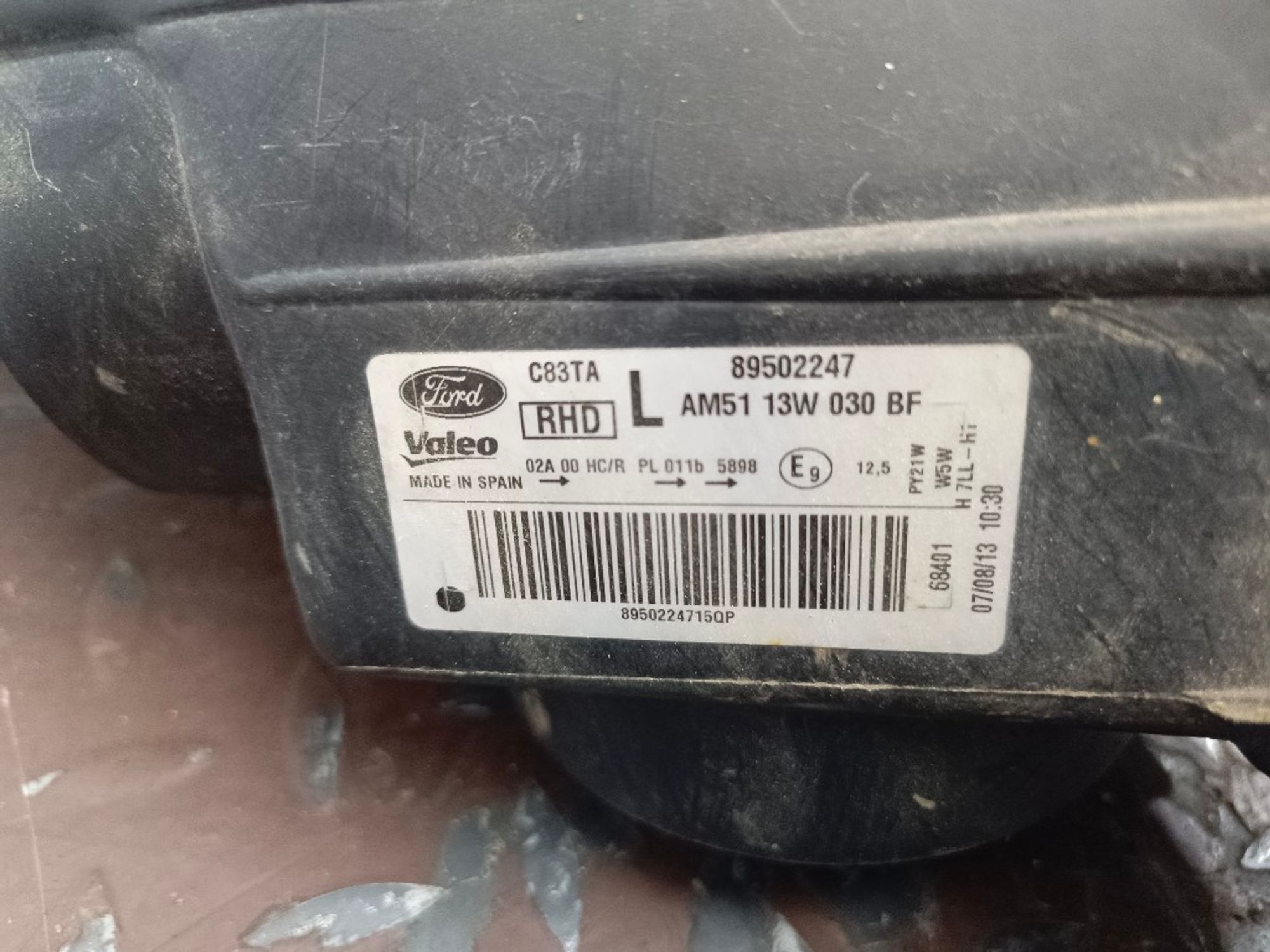 Фара галогеновая левая Ford Grand C-MAX, 5000 рублей, Ростов-на-Дону