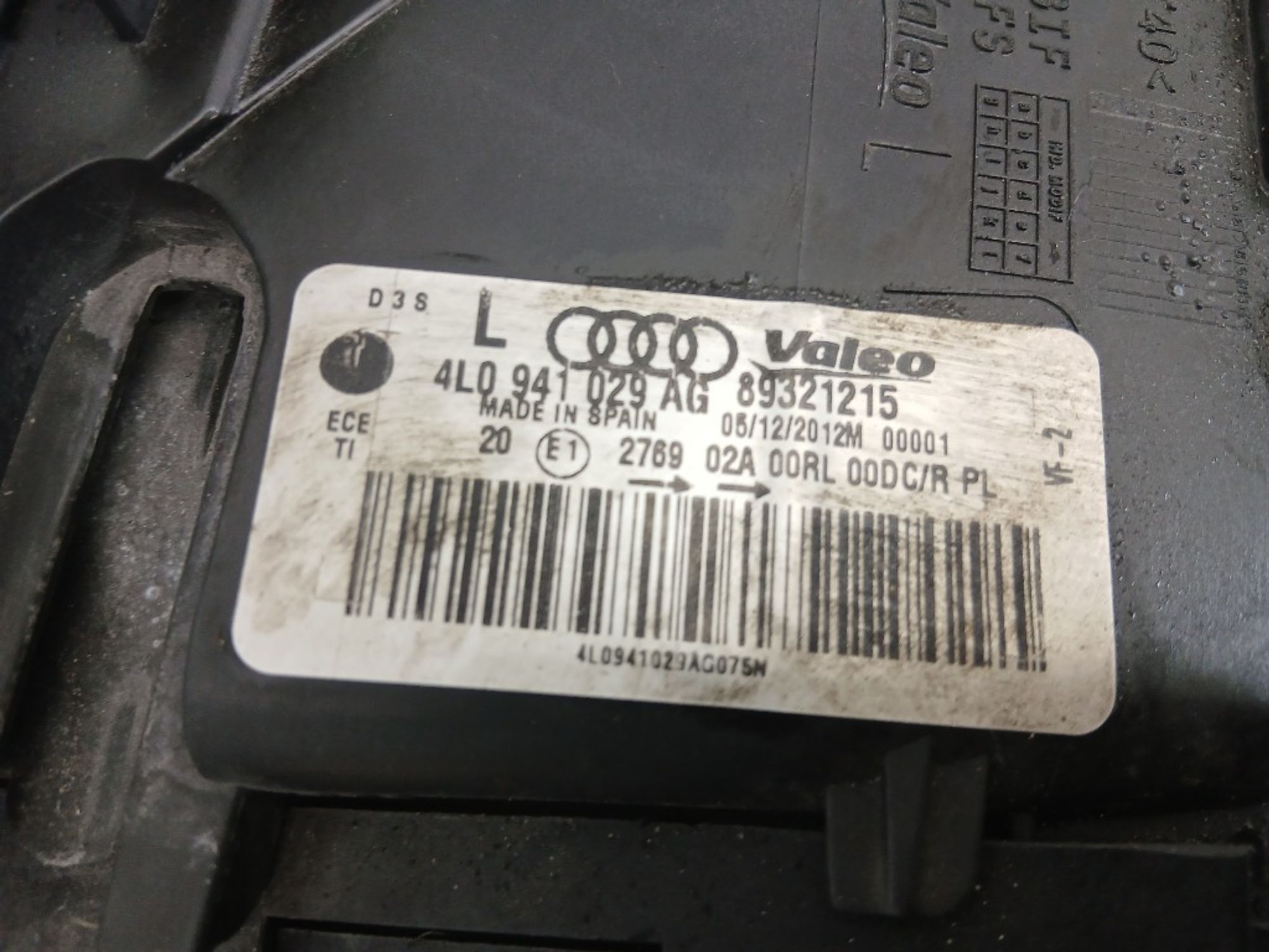 Фара ксеноновая передняя левая Audi Q7 4LB, 20000 рублей, Ростов-на-Дону