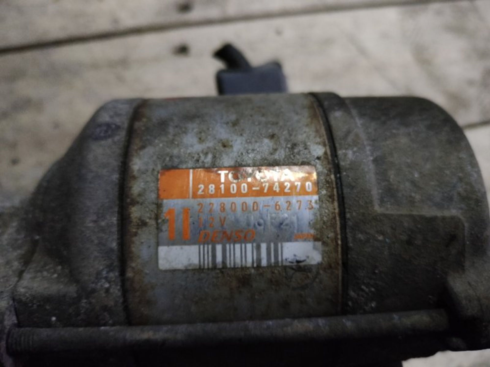 Стартер Toyota Rav4 XV20 1AZ-FE, 2000 рублей, Ростов-на-Дону