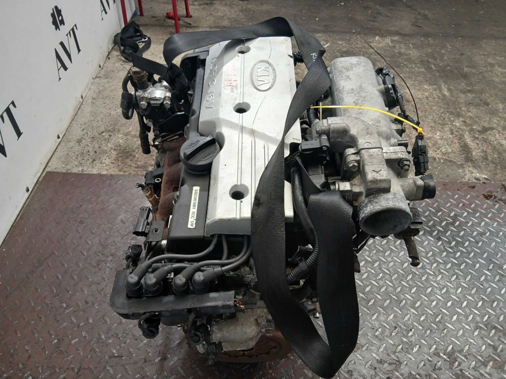 Двигатель KIA Rio G4EE, 75000 рублей, Ростов-на-Дону