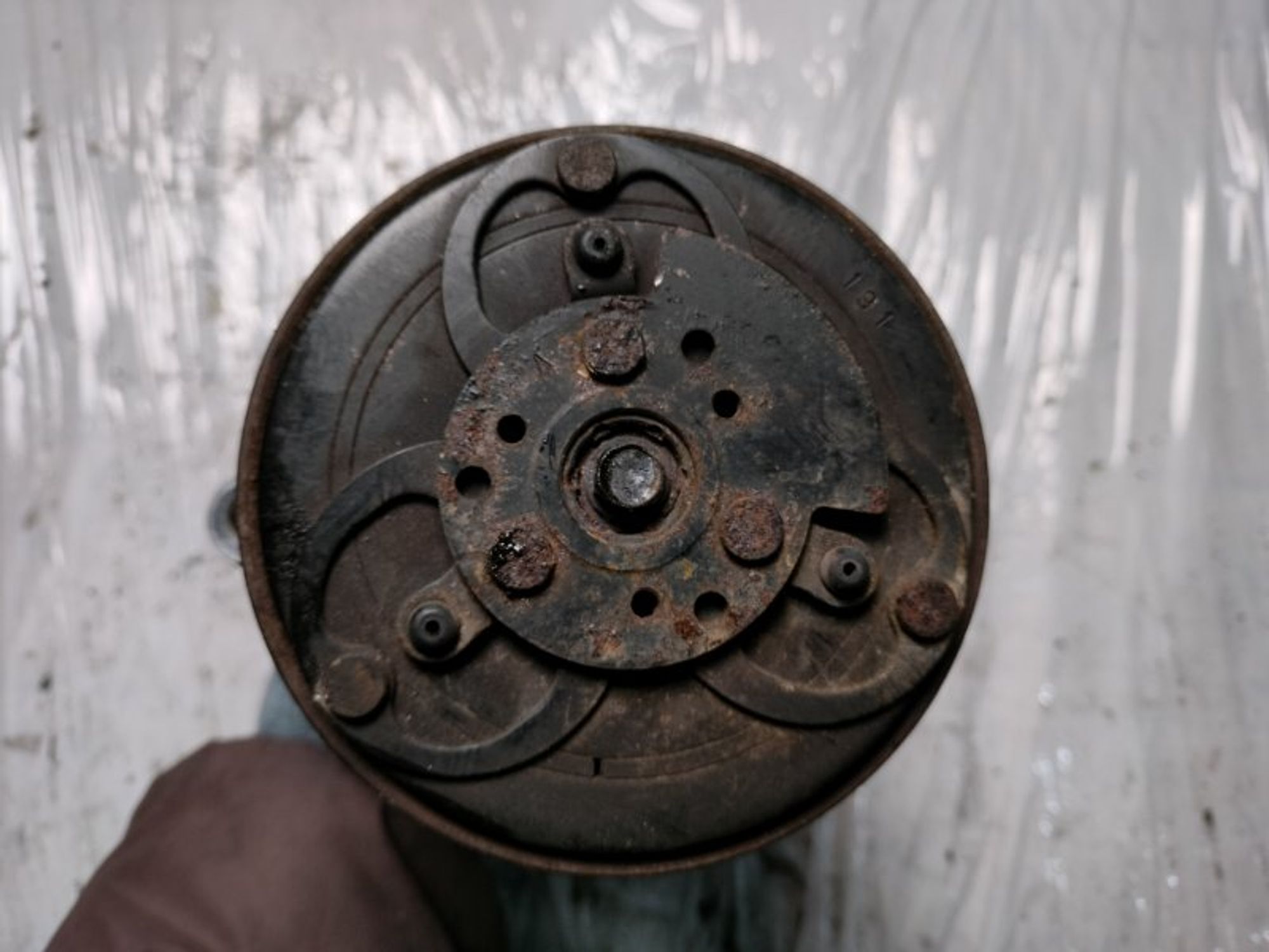 Компрессор кондиционера Audi A3 8P BFQ, 7000 рублей, Ростов-на-Дону