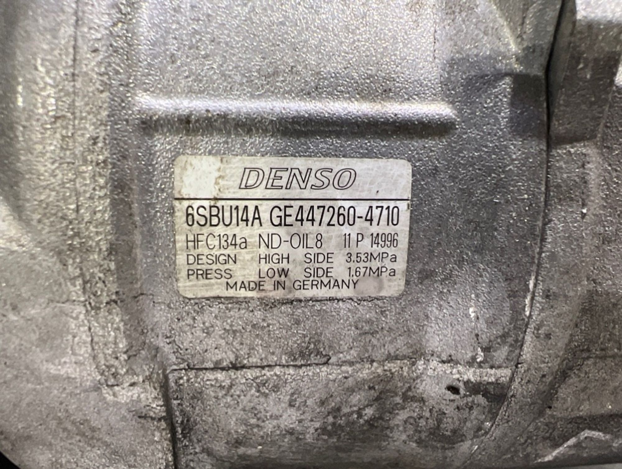 Компрессор кондиционера BMW 3 SERIES F30 N20B20B, 10000 рублей, Ростов-на-Дону
