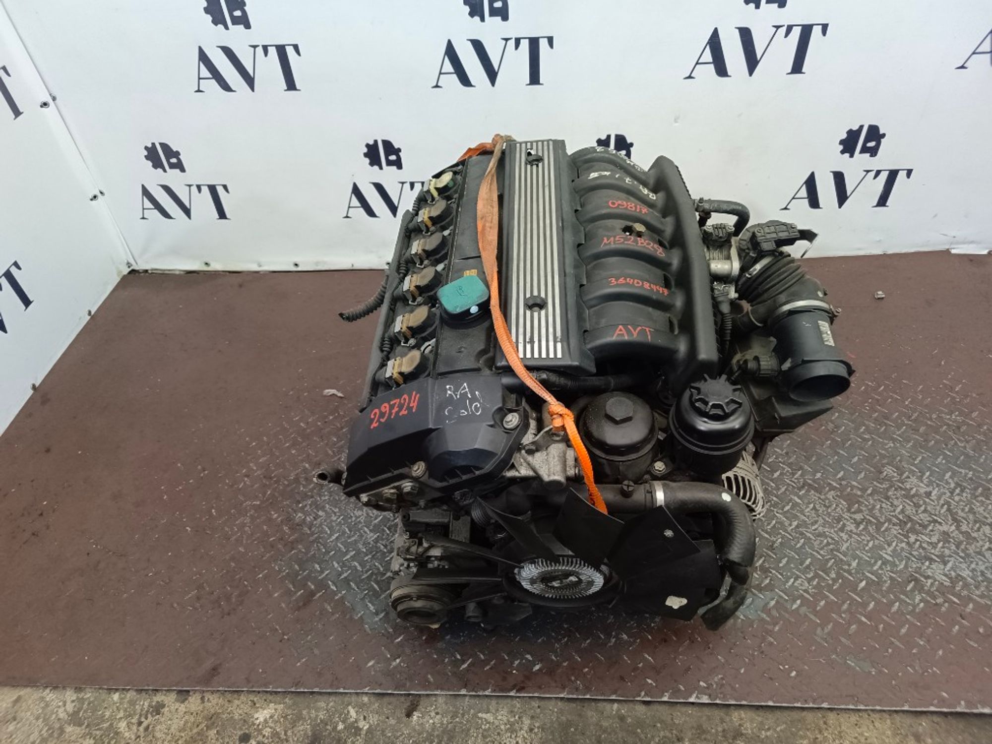 Двигатель BMW 5-Series E39 M52B28 286S1, 200000 рублей, Ростов-на-Дону