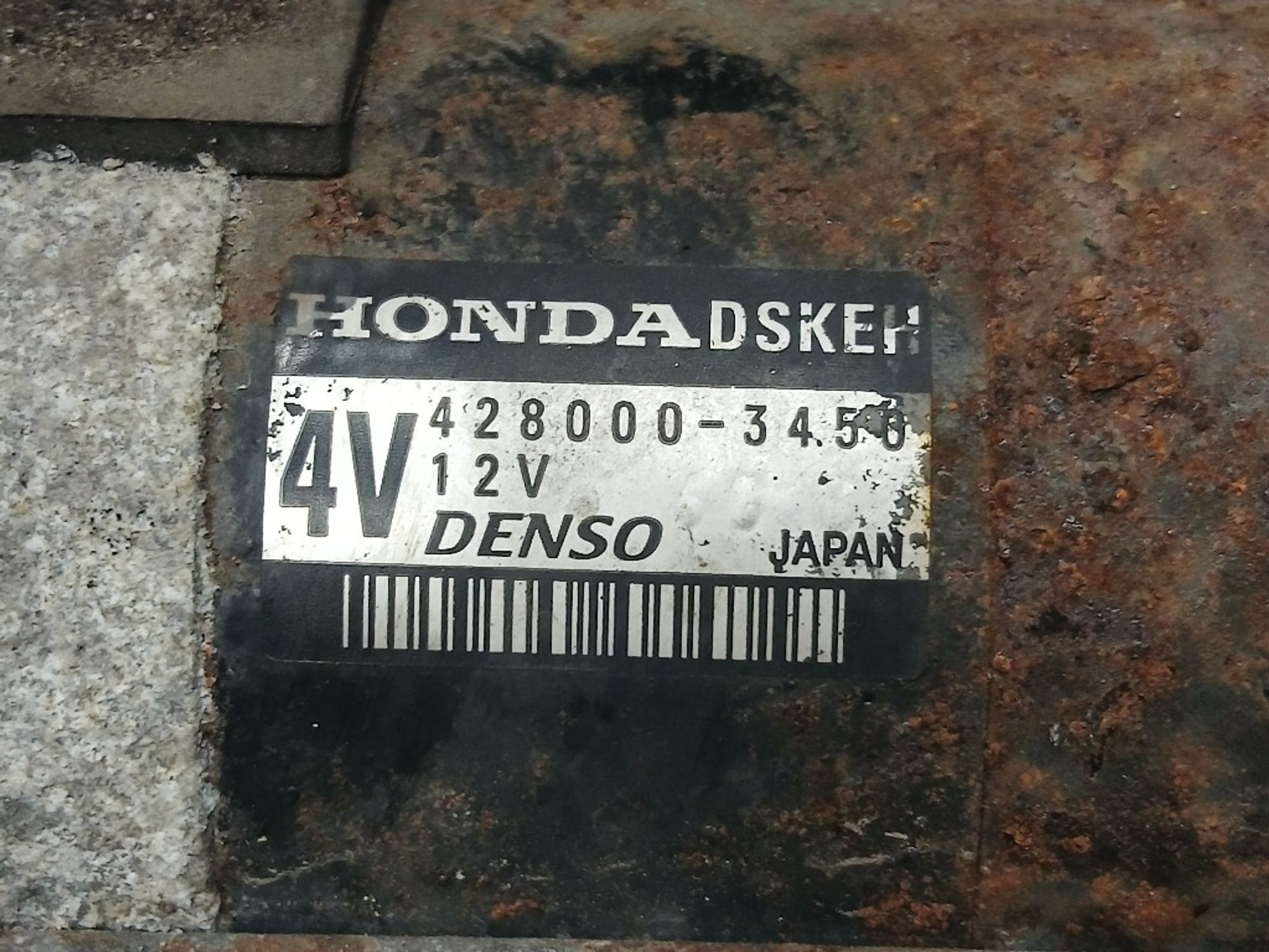 Стартер Honda Stepwagon K20A, 2500 рублей, Ростов-на-Дону