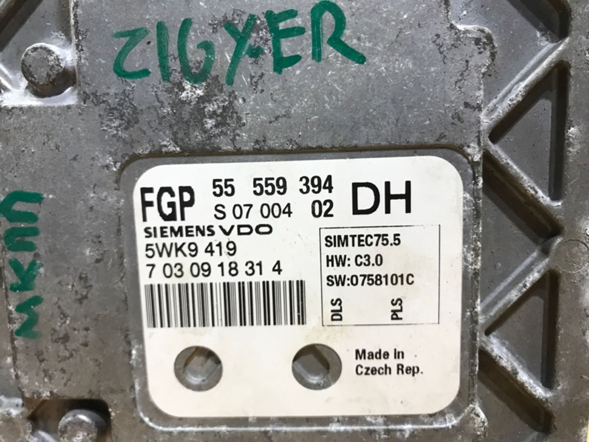 Блок управления двигателем Opel Astra Z16XER, 4000 рублей, Ростов-на-Дону