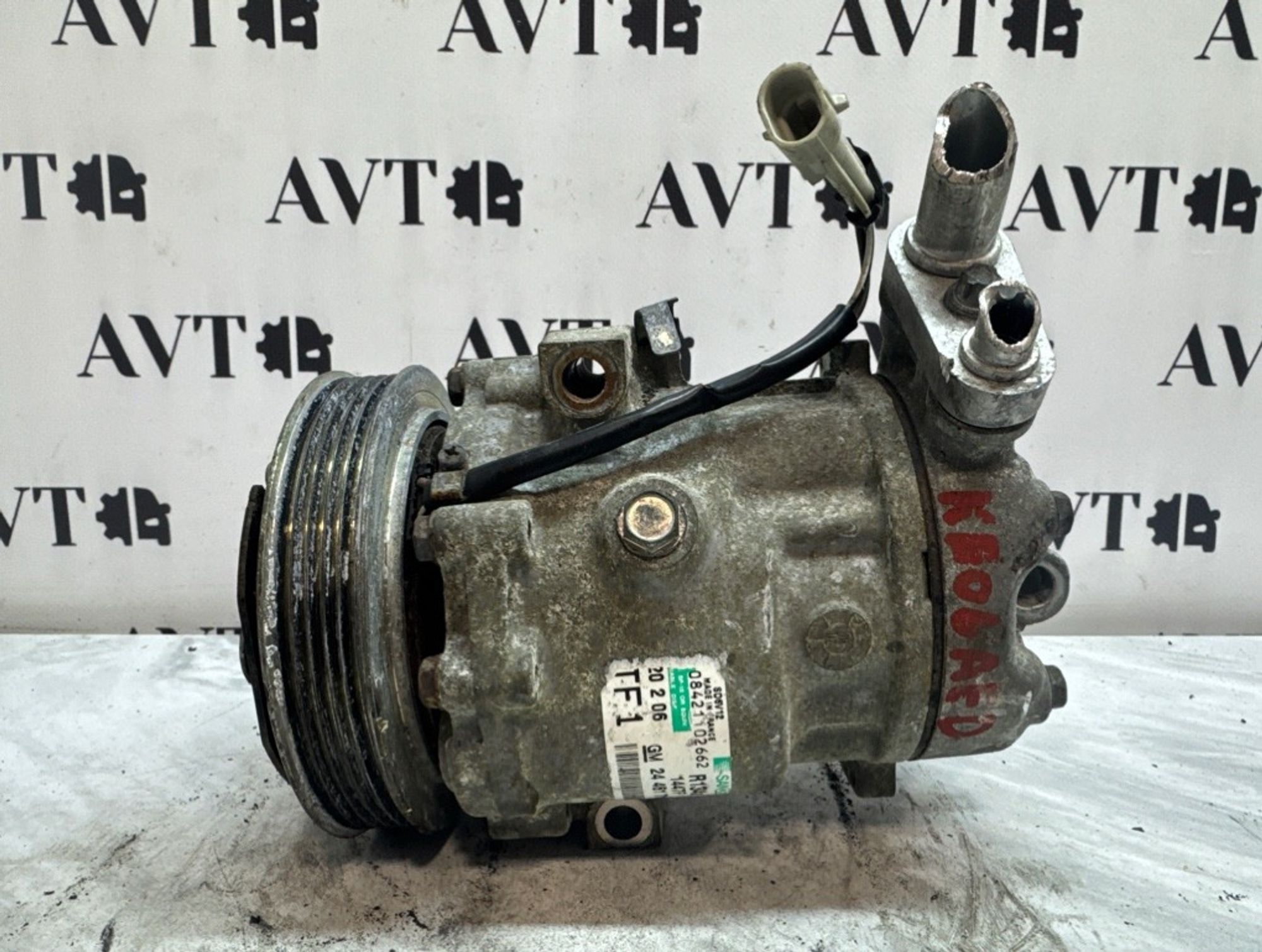 Компрессор кондиционера Opel Corsa Z12XEP, 5000 рублей, Ростов-на-Дону