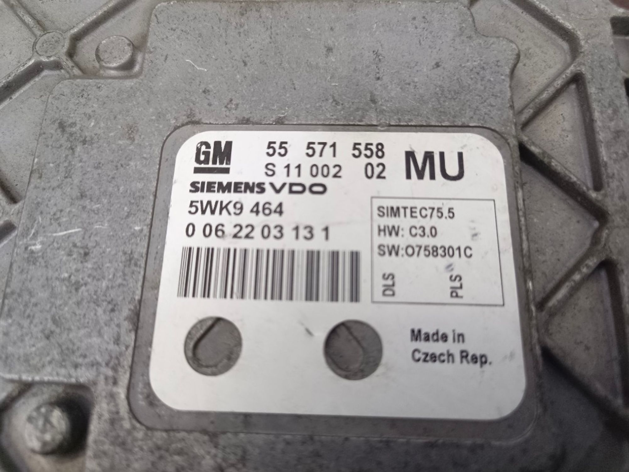 Блок управления двигателем Opel Zafira A16XER, 5000 рублей, Ростов-на-Дону