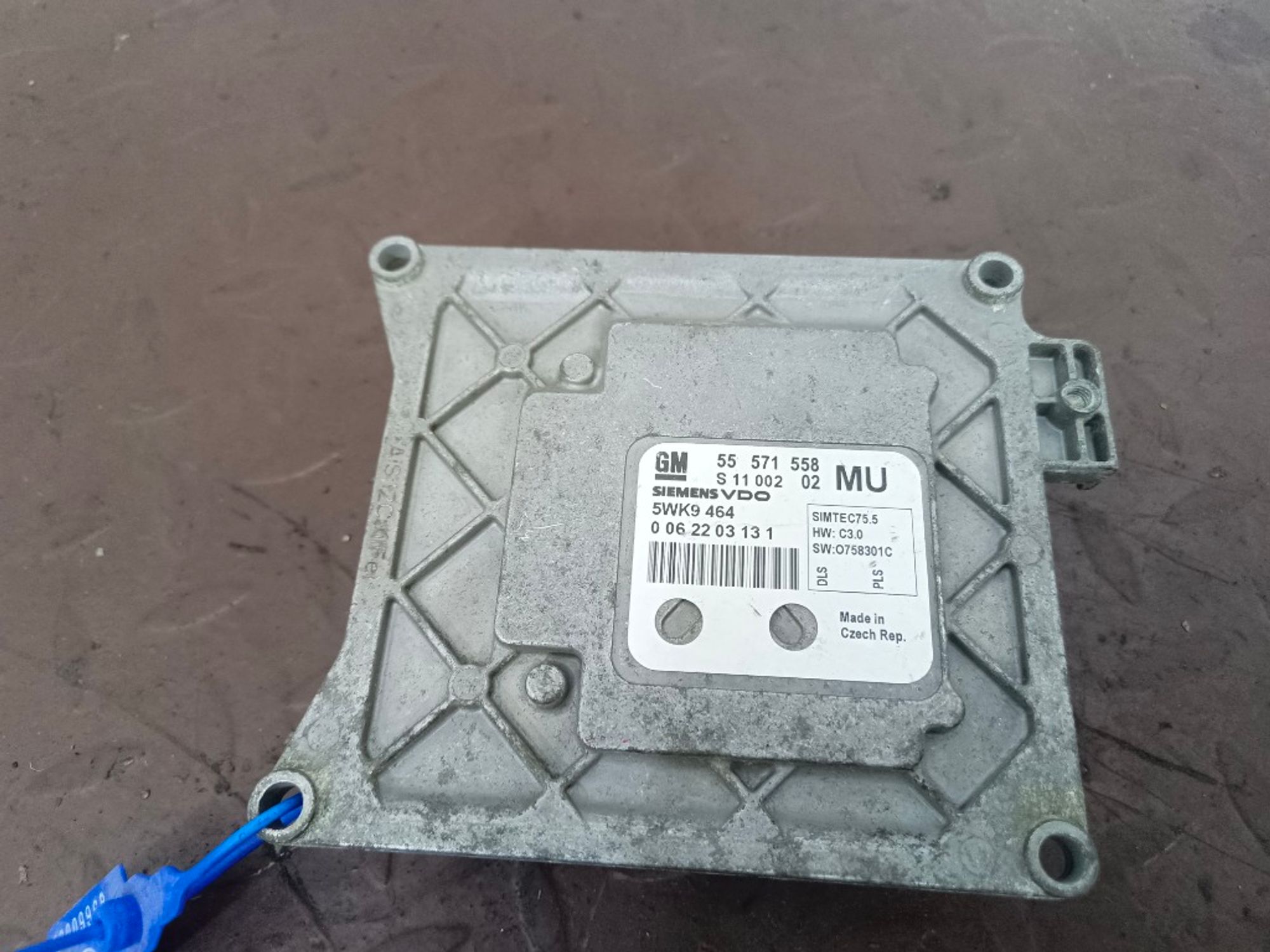 Блок управления двигателем Opel Zafira A16XER, 5000 рублей, Ростов-на-Дону