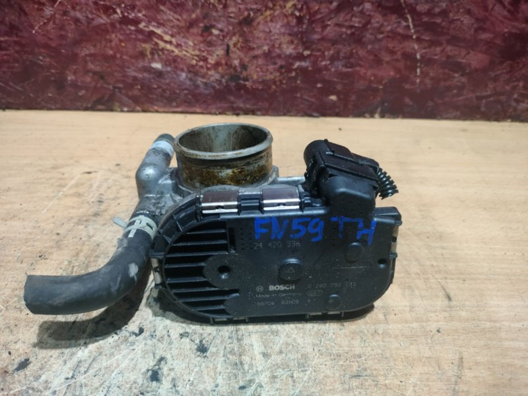 Дроссельная заслонка Opel Astra Z14XEP, 2500 рублей, Ростов-на-Дону