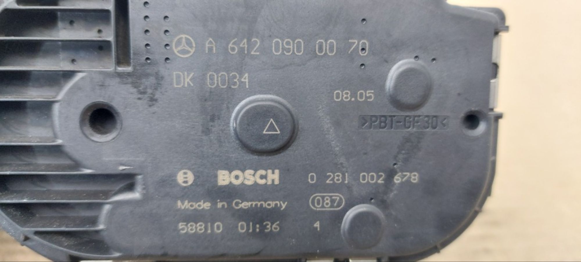 Дроссельная заслонка Mercedes-Benz E-Class, 2000 рублей, Ростов-на-Дону