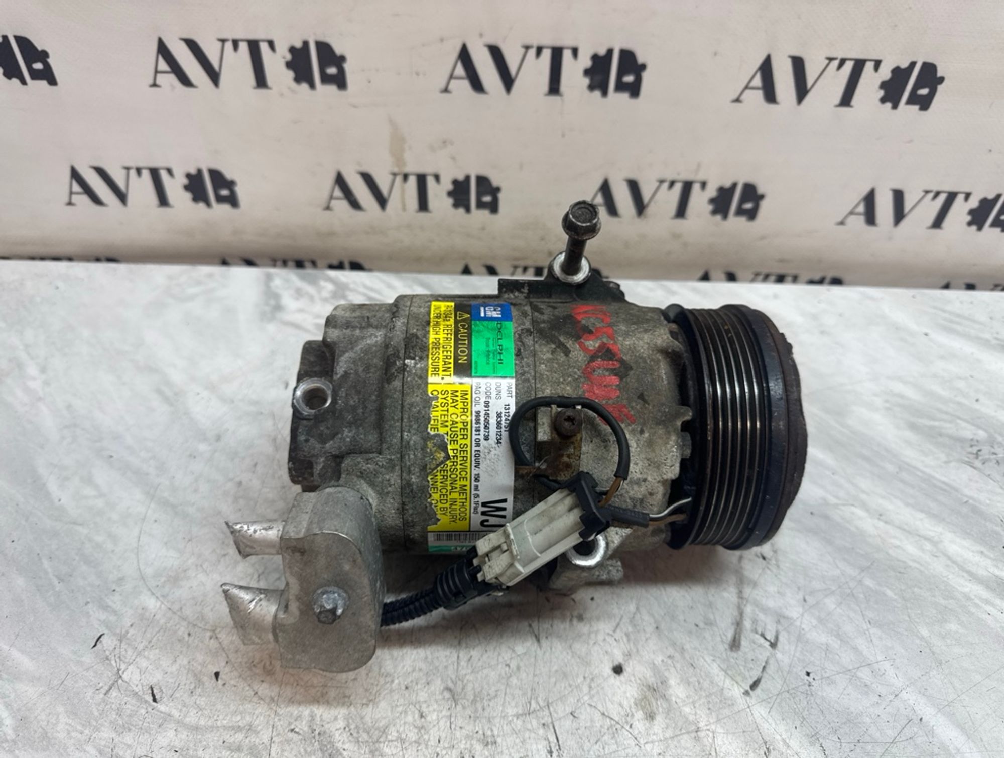 Компрессор кондиционера Opel Astra Z17DTH, 7000 рублей, Ростов-на-Дону