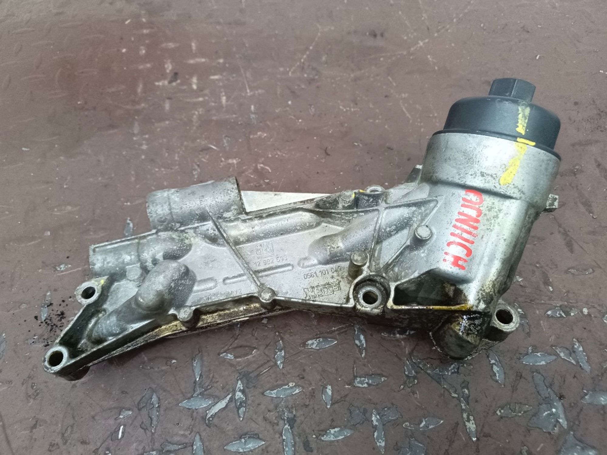 Теплообменник масляного фильтра Opel Astra A16XER, 4000 рублей, Ростов-на-Дону