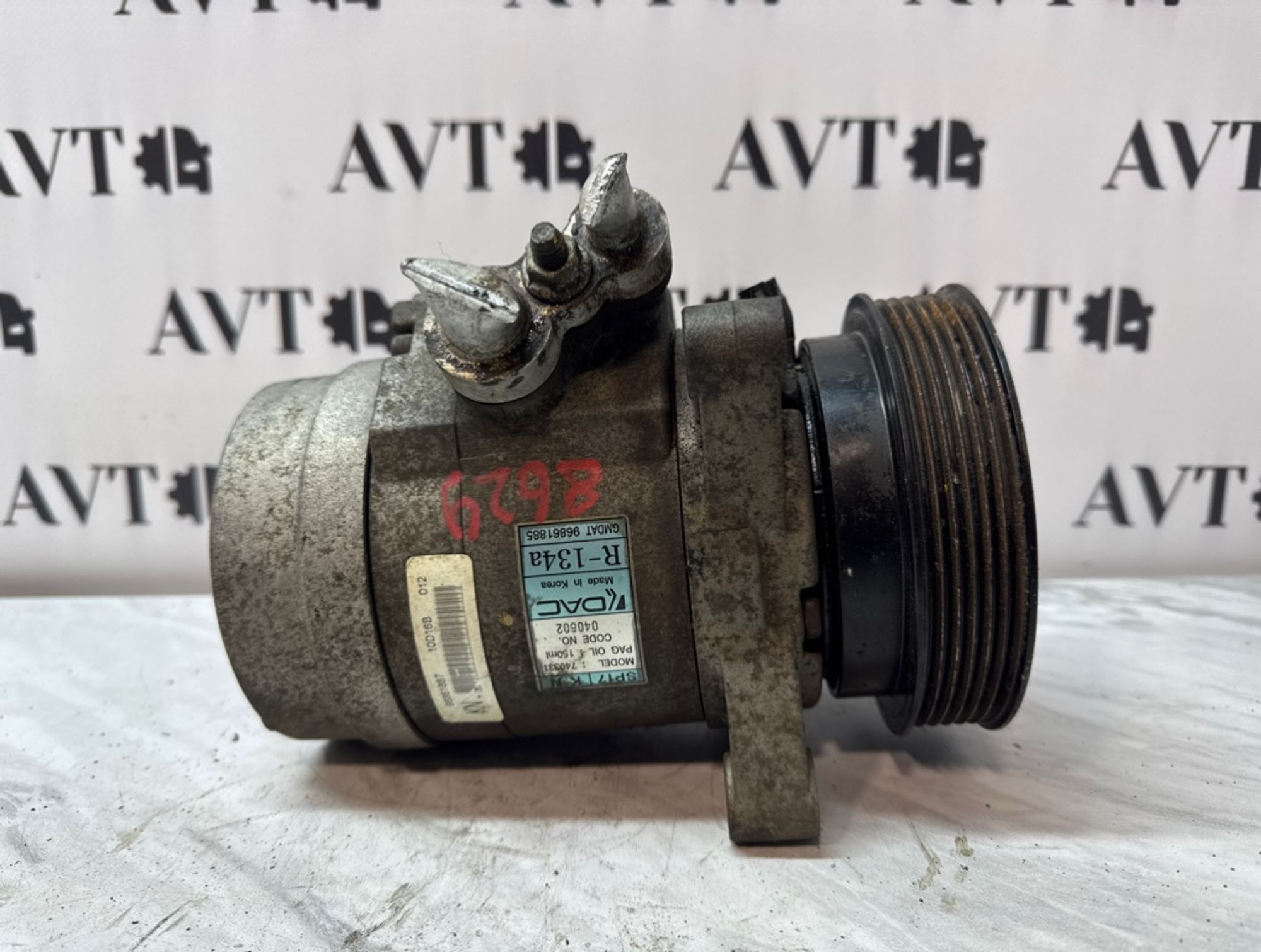 Компрессор кондиционера Chevrolet Captiva C100, 11000 рублей, Ростов-на-Дону