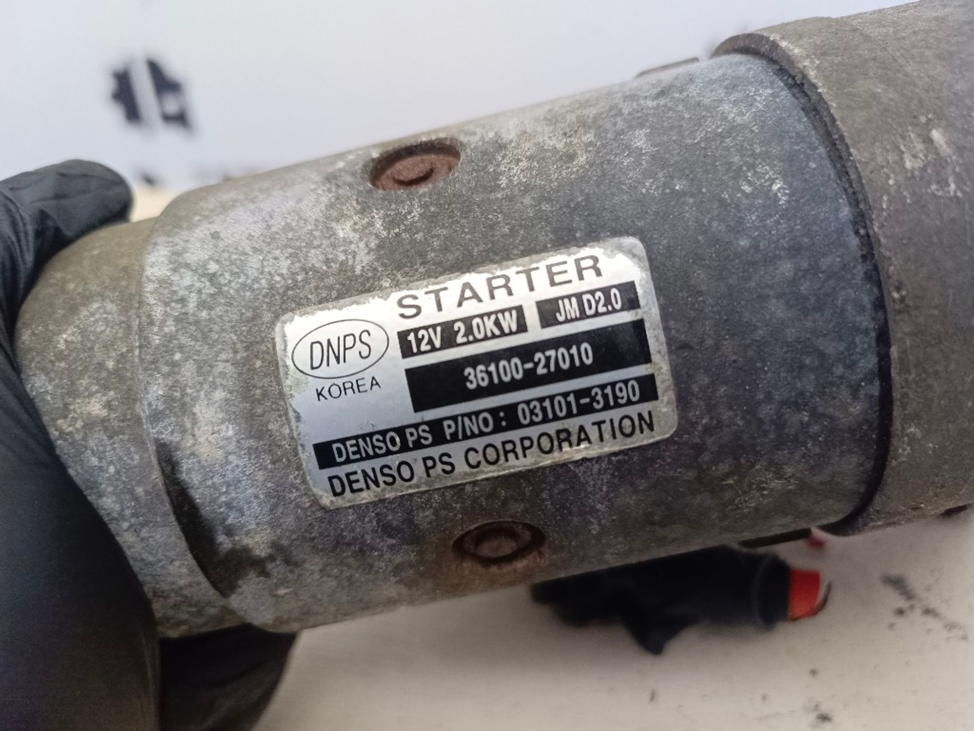 Стартер Hyundai Santa Fe D4EB, 3000 рублей, Ростов-на-Дону