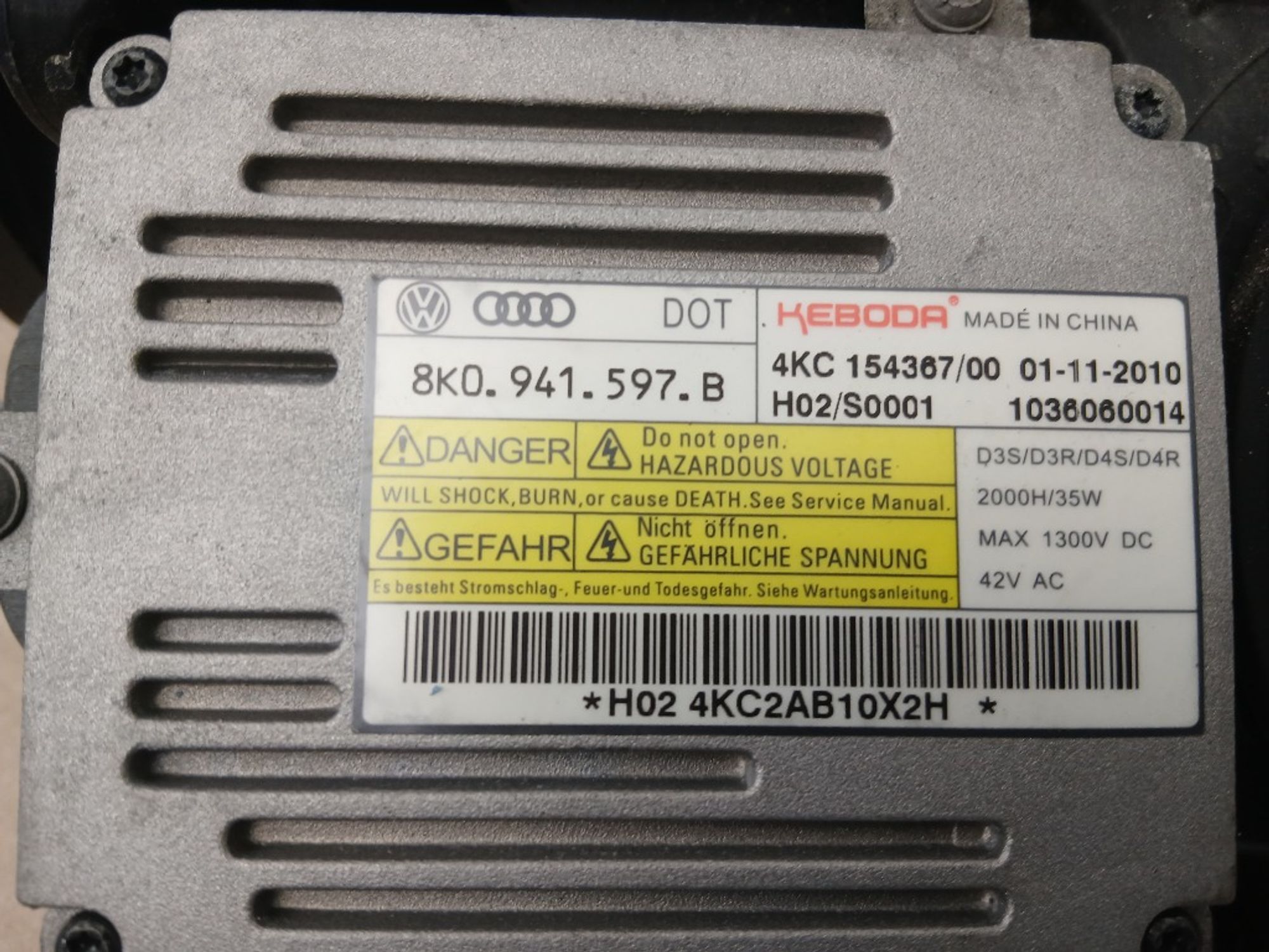 Фара ксеноновая передняя правая Audi Q7 4LB, 20000 рублей, Ростов-на-Дону