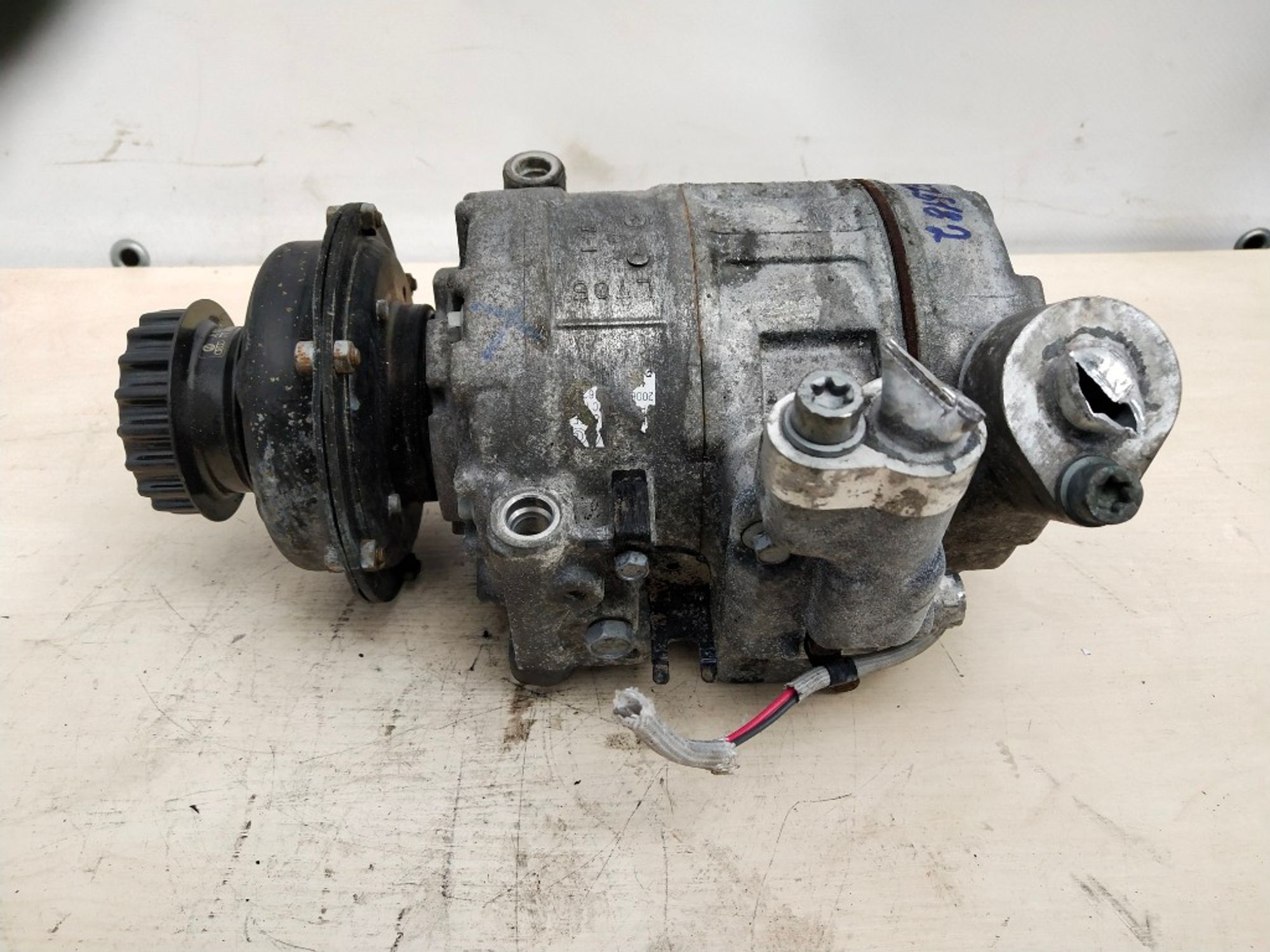 Компрессор кондиционера Volkswagen Touareg GP BPE, 14000 рублей, Ростов-на-Дону