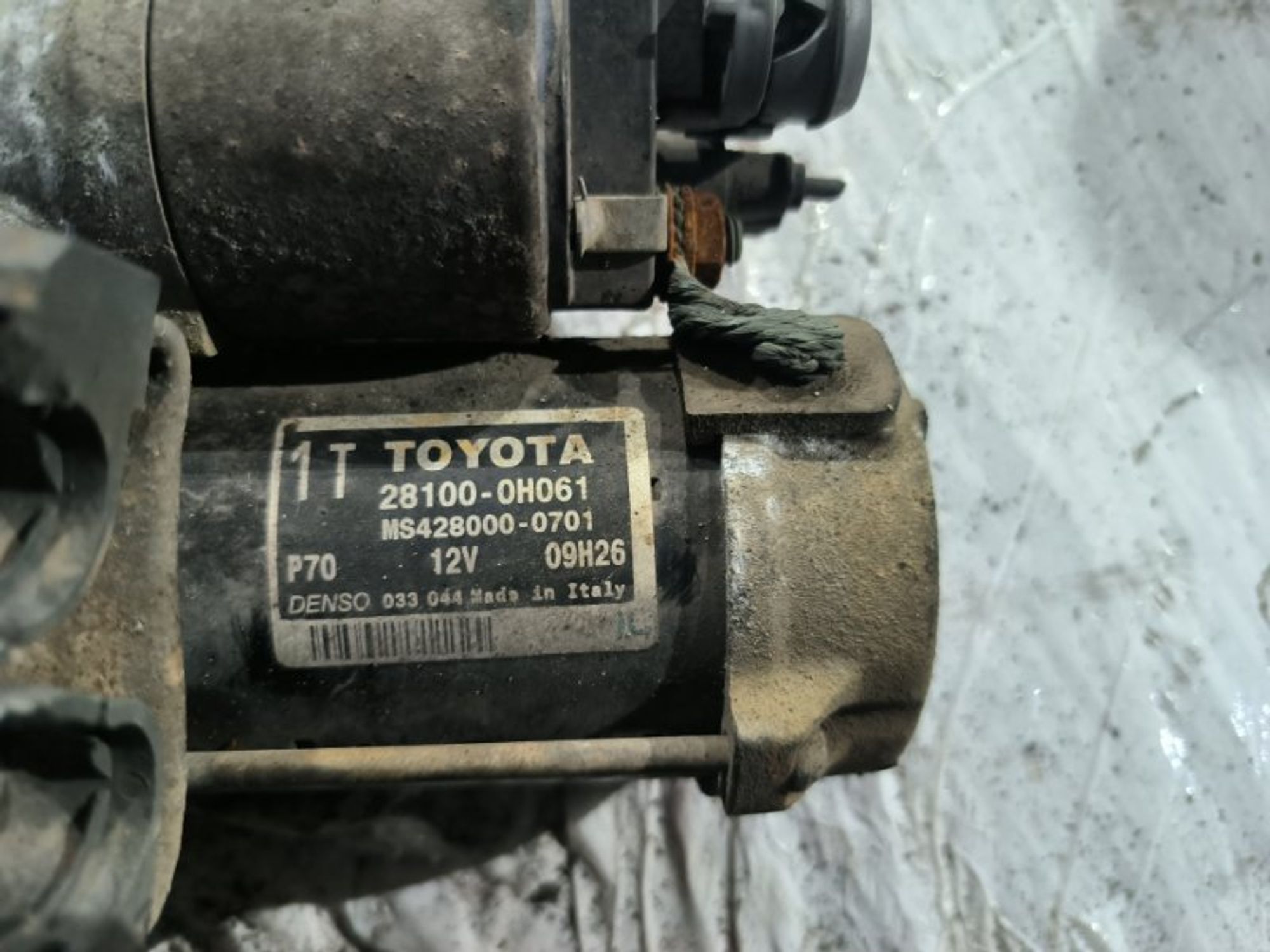 Стартер Toyota Avensis 1AZ-FSE, 2000 рублей, Ростов-на-Дону