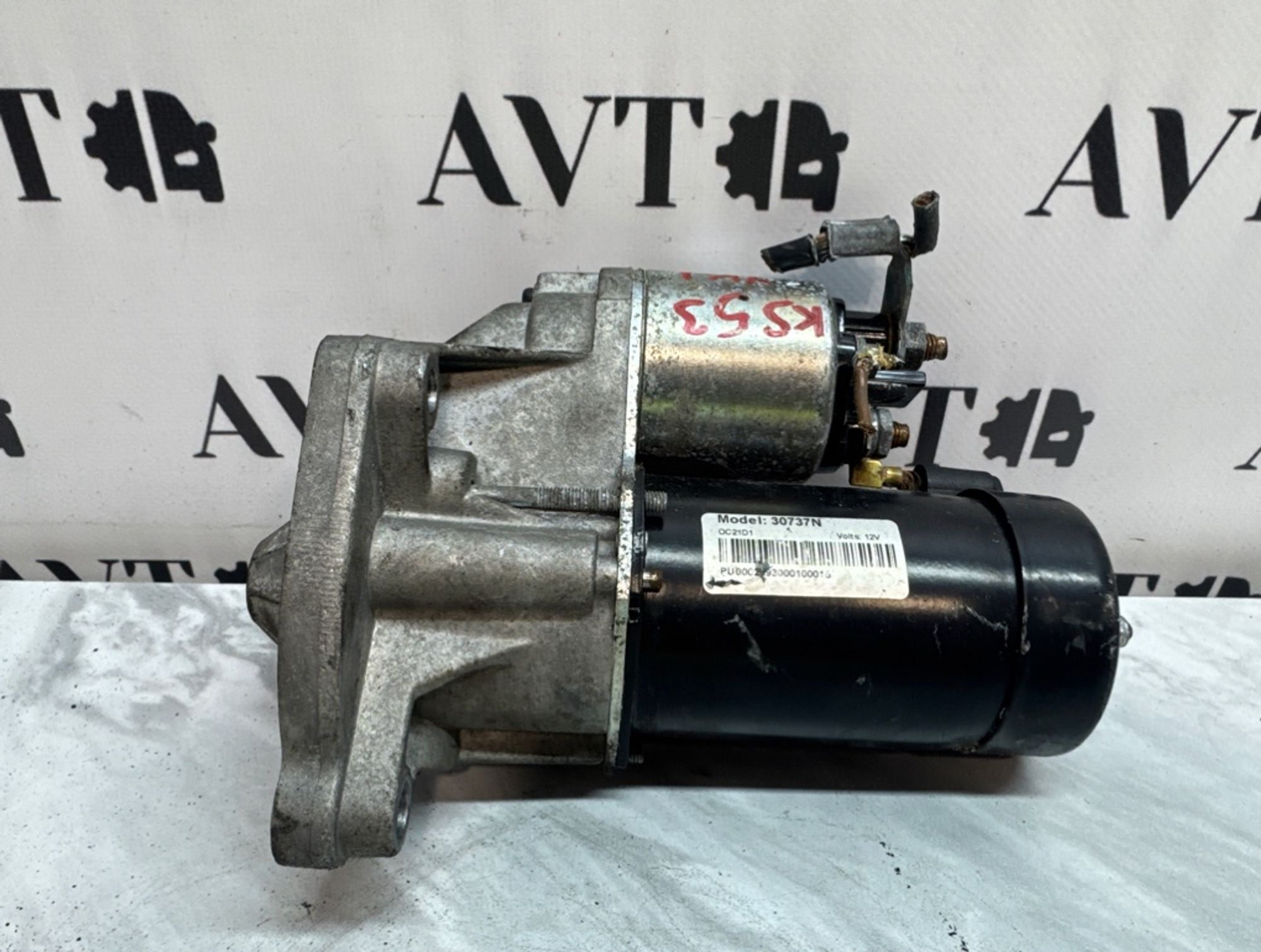 Стартер Peugeot 206 TU3JP KFW, 1500 рублей, Ростов-на-Дону