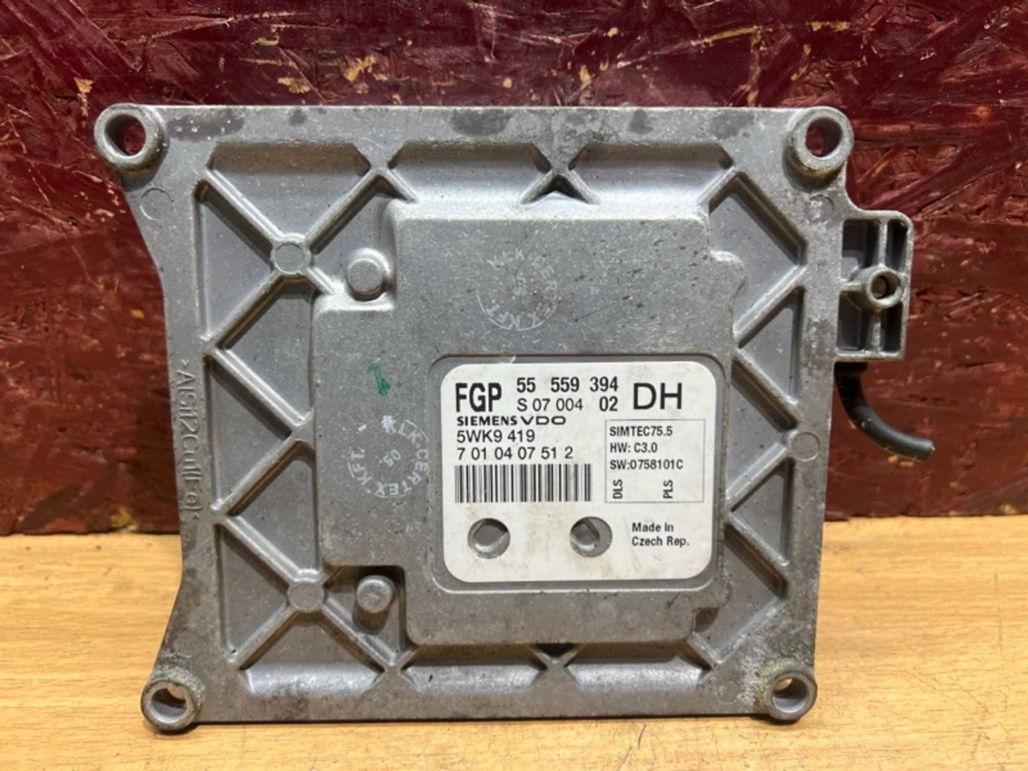 Блок управления двигателем Opel Corsa Z16XER, 4000 рублей, Ростов-на-Дону