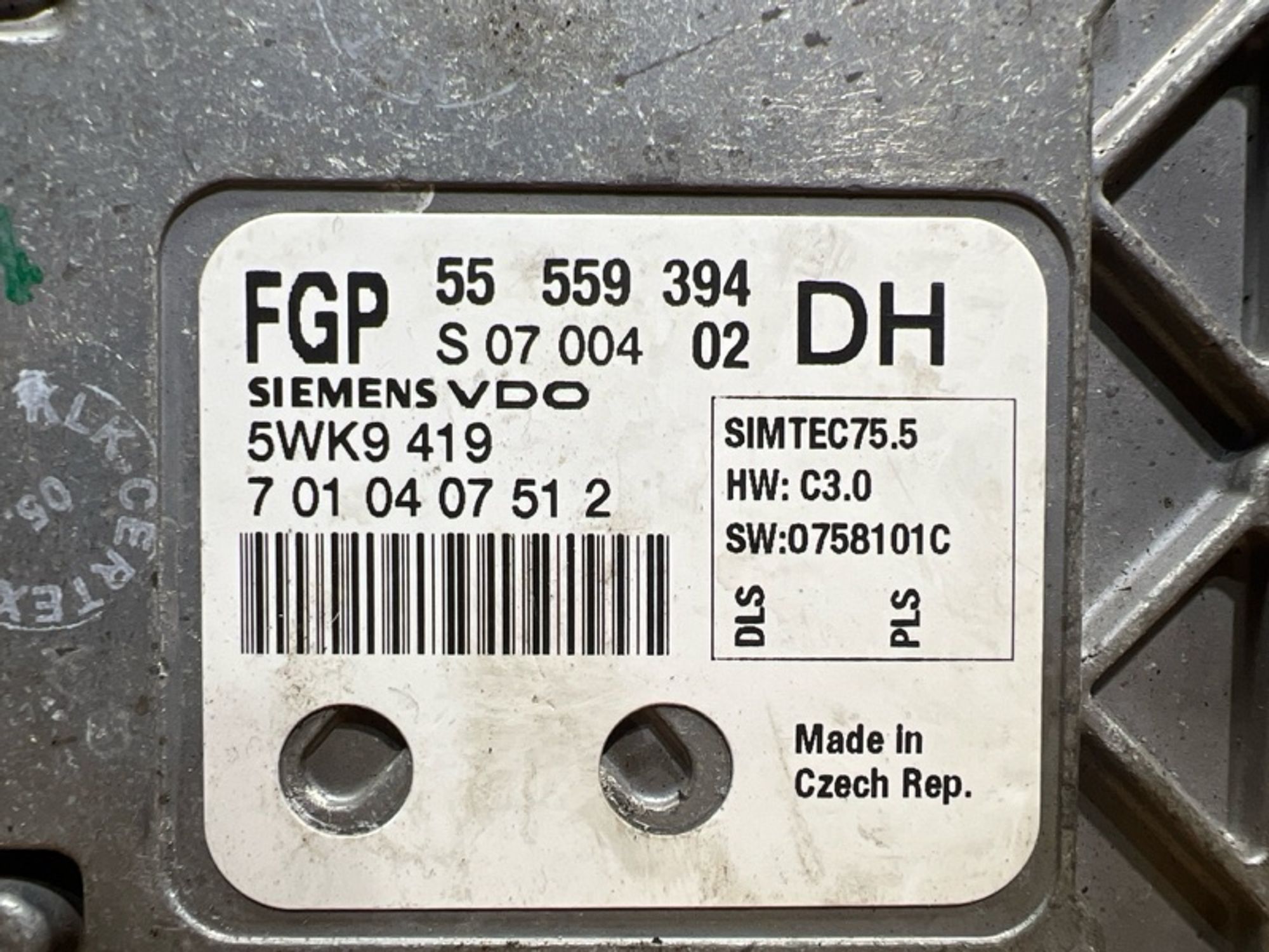 Блок управления двигателем Opel Corsa Z16XER, 4000 рублей, Ростов-на-Дону