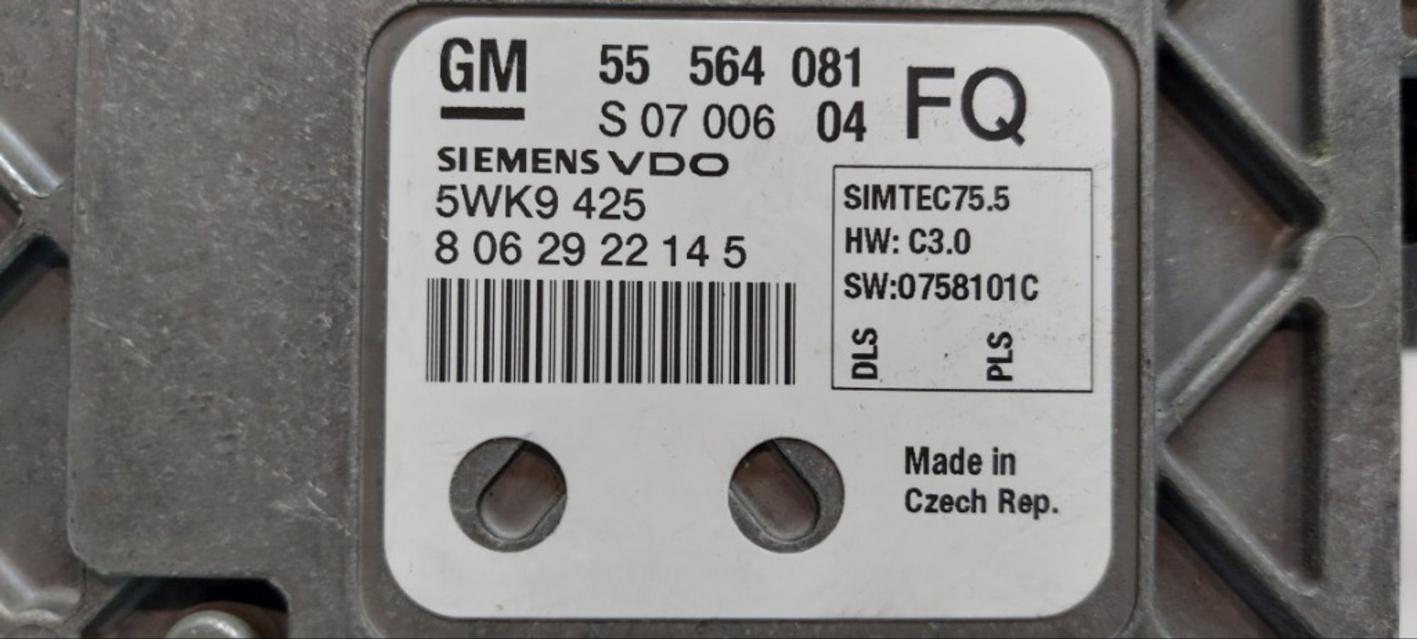 Блок управления двигателем Opel Zafira B Z18XER, 5000 рублей, Ростов-на-Дону