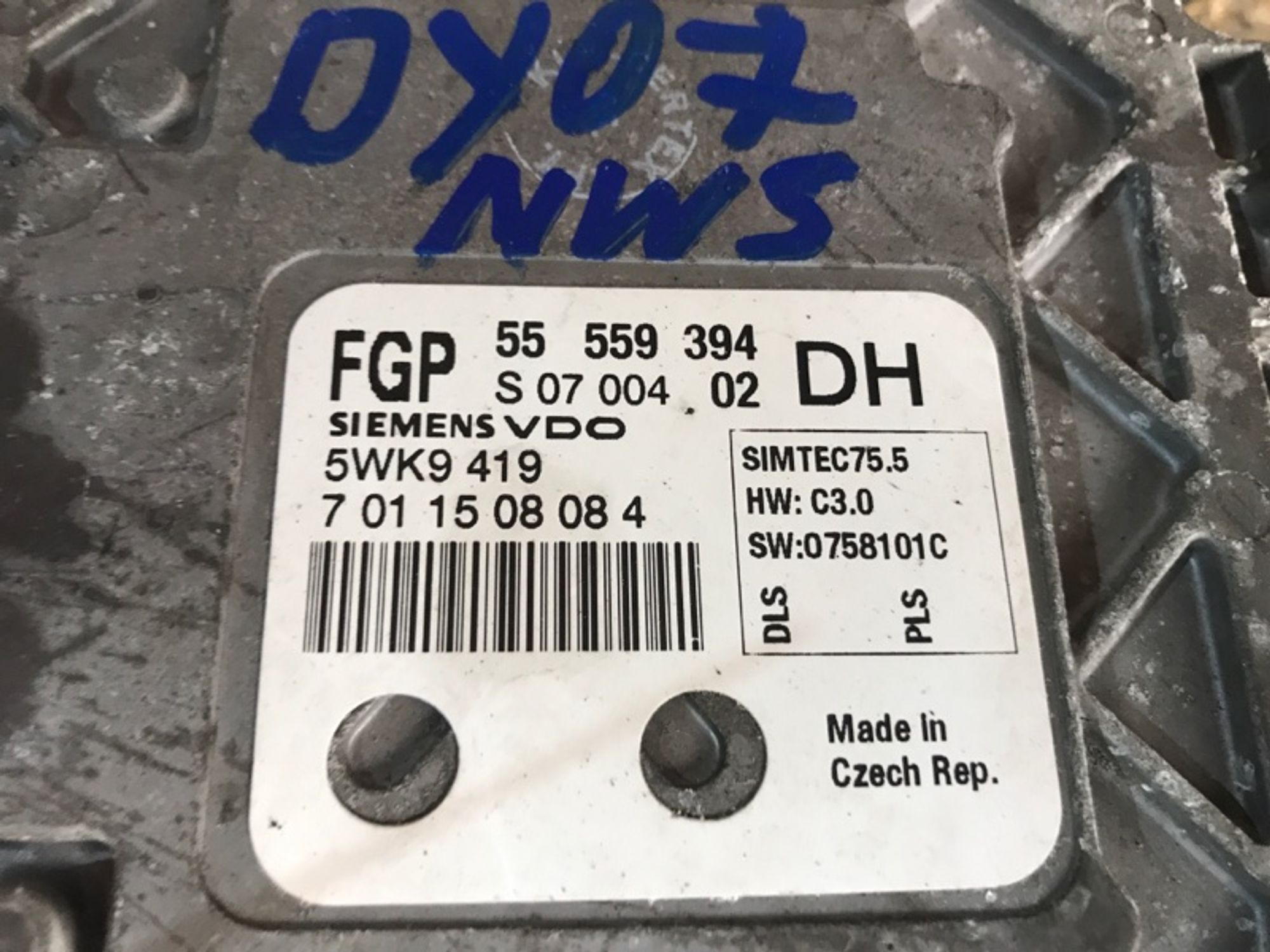 Блок управления двигателем Opel Astra Z16XER, 4000 рублей, Ростов-на-Дону