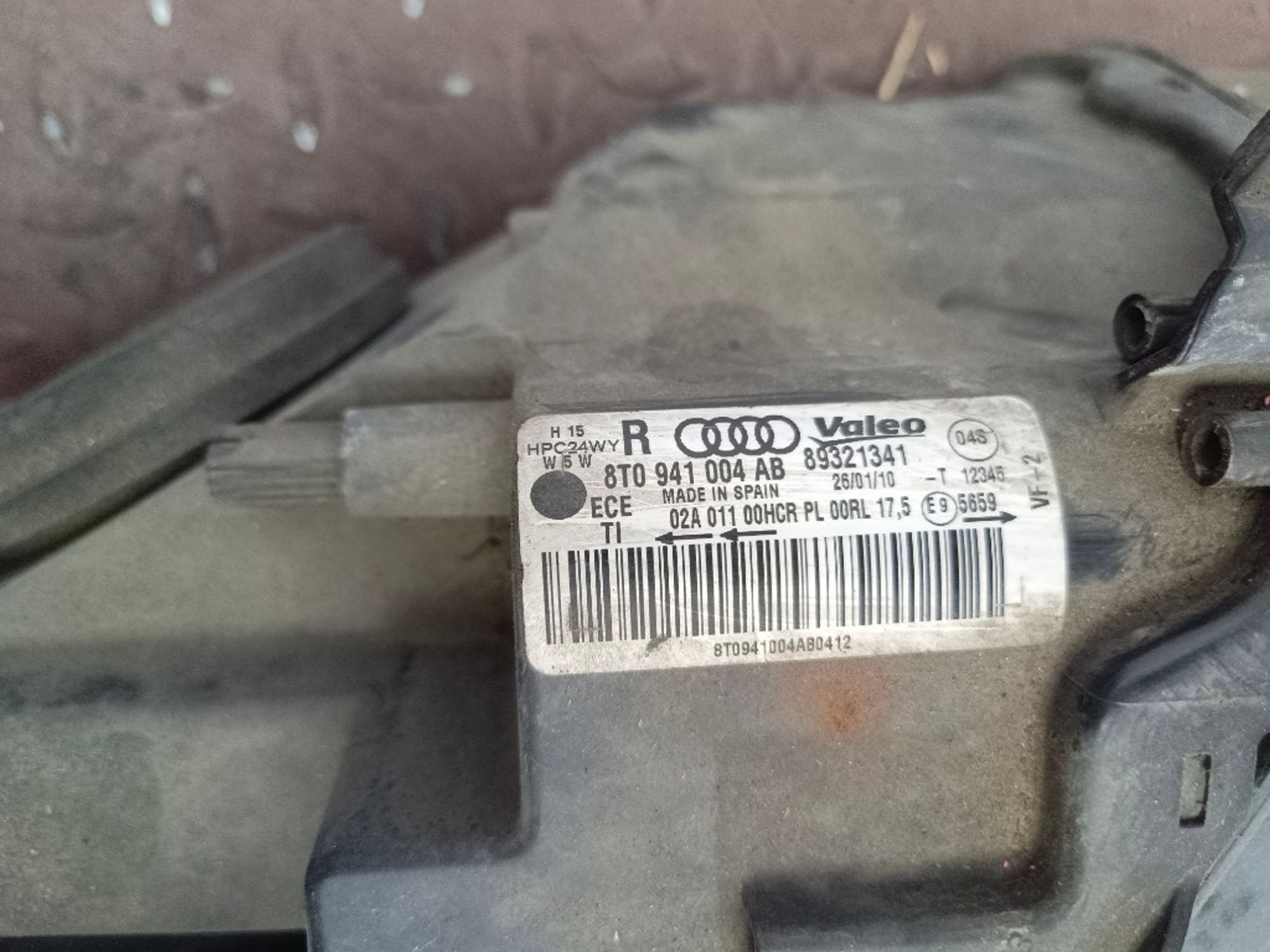 Фара галогеновая правая Audi A5 8T, 8000 рублей, Ростов-на-Дону