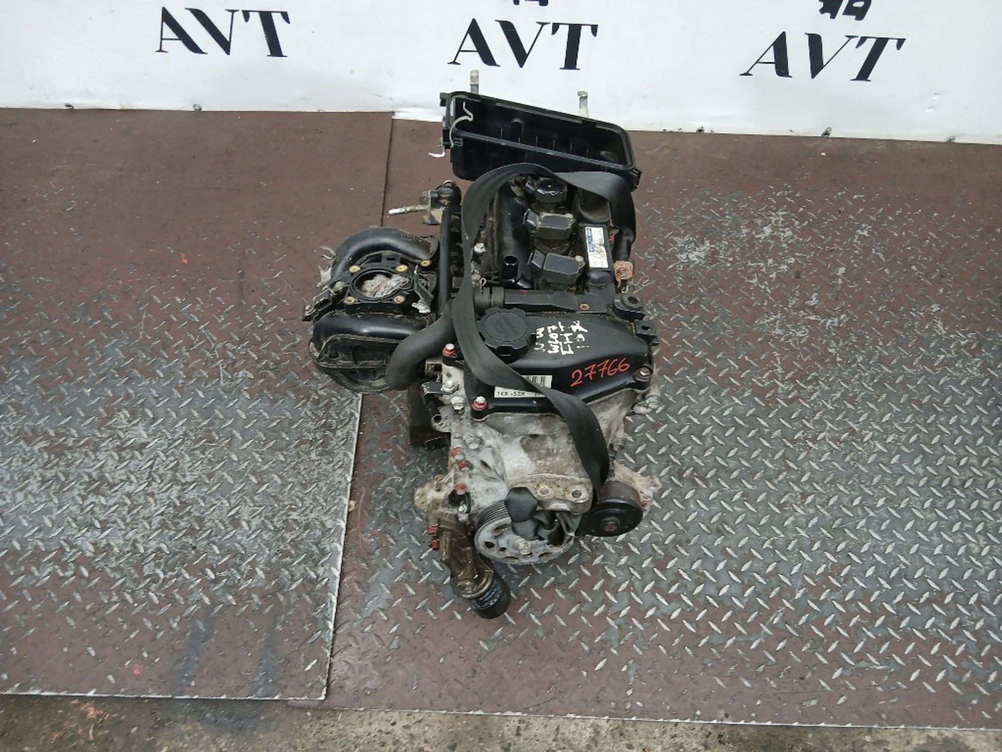 Двигатель Peugeot 107 1KR-FE, 65000 рублей, Ростов-на-Дону