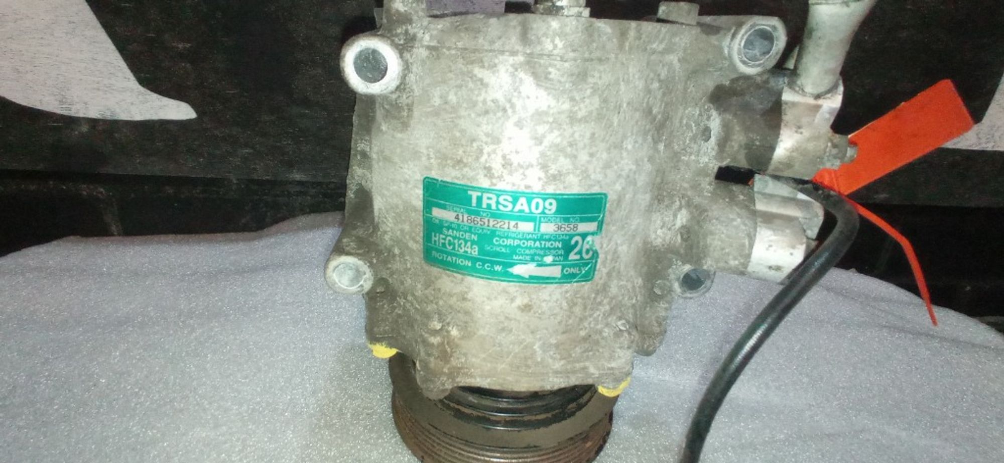 Компрессор кондиционера Honda Civic D16V1, 5000 рублей, Ростов-на-Дону