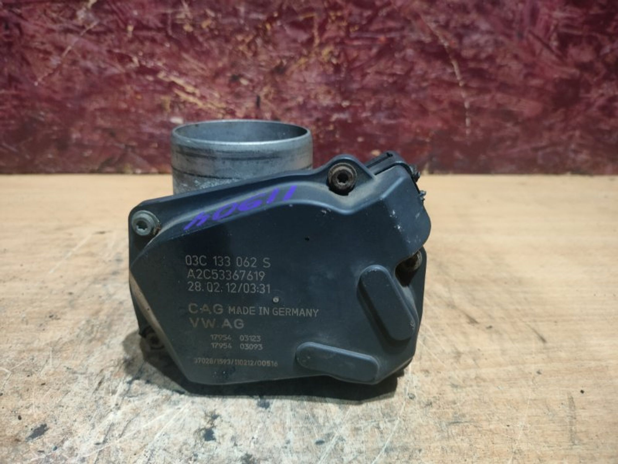 Дроссельная заслонка Seat Ibiza CGGB, 2500 рублей, Ростов-на-Дону