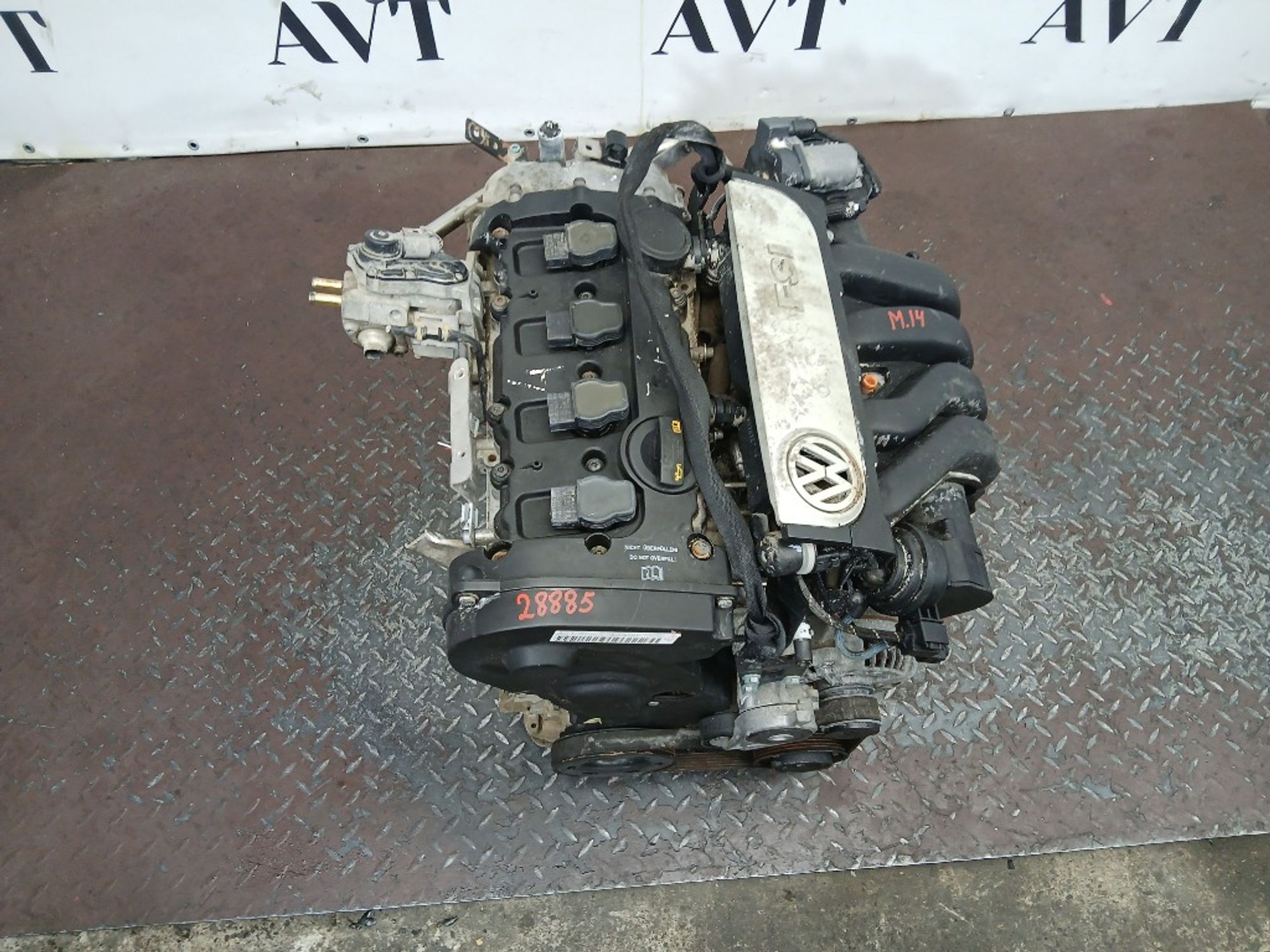 Двигатель Volkswagen Passat B6 BVY, 80000 рублей, Ростов-на-Дону