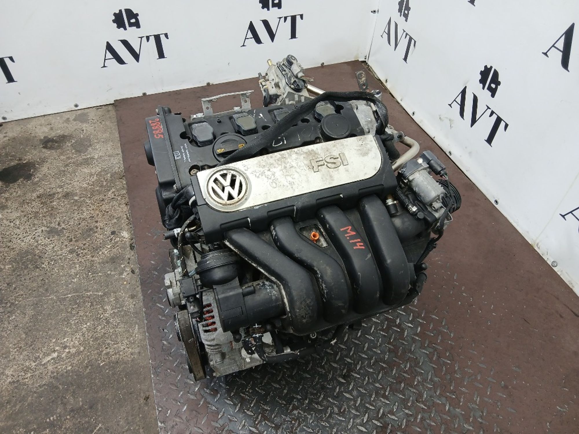 Двигатель Volkswagen Passat B6 BVY, 80000 рублей, Ростов-на-Дону