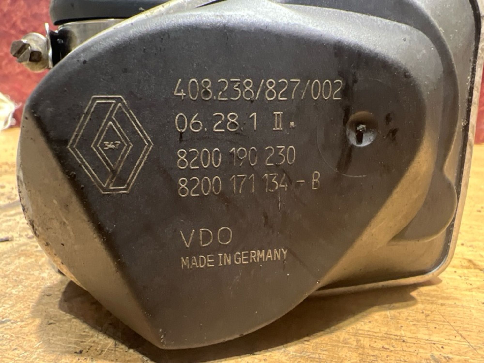 Дроссельная заслонка Renault Megane K4M812, 1000 рублей, Ростов-на-Дону