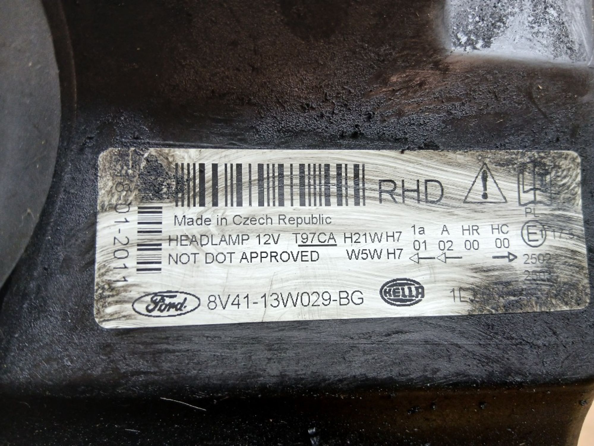 Фара галогеновая передняя правая Ford Kuga CBV, 12000 рублей, Ростов-на-Дону