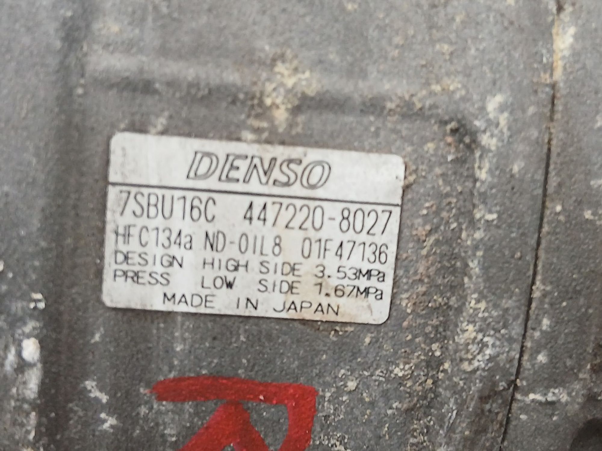 Компрессор кондиционера BMW X3 M54B25, 7000 рублей, Ростов-на-Дону