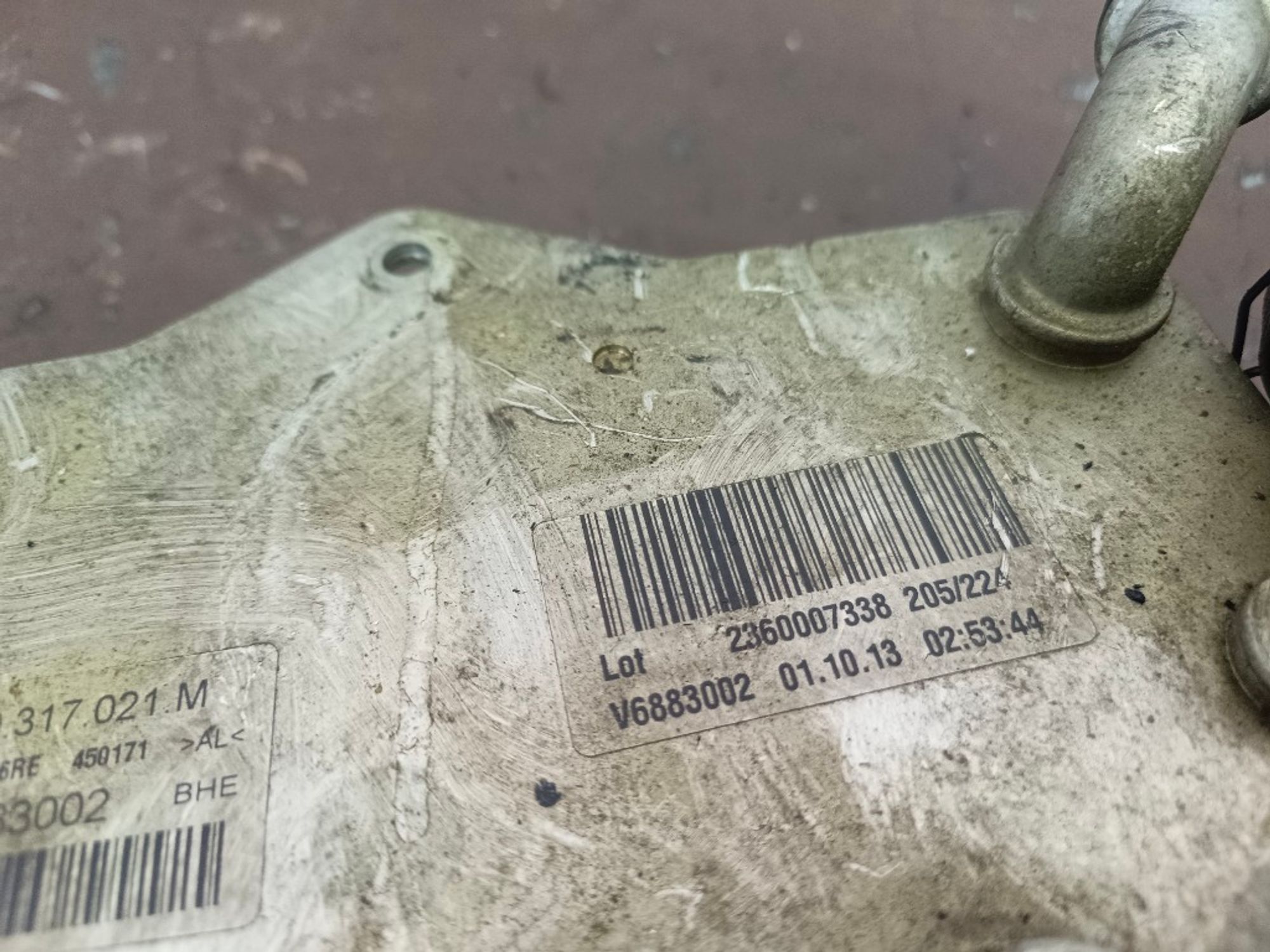 Теплообменник масляного фильтра Audi A4 CDN, 3000 рублей, Ростов-на-Дону