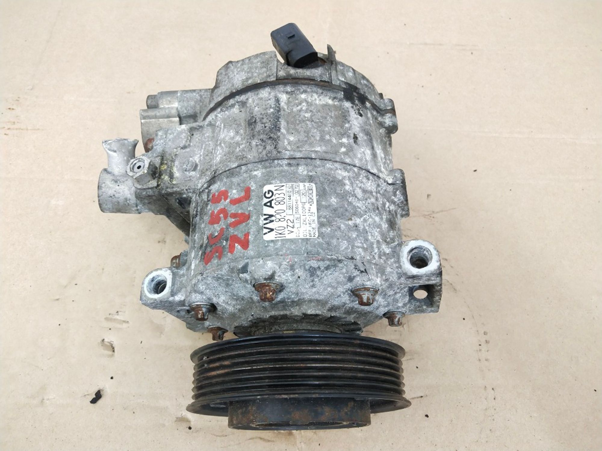 Компрессор кондиционера Audi A3 BSE, 8000 рублей, Ростов-на-Дону