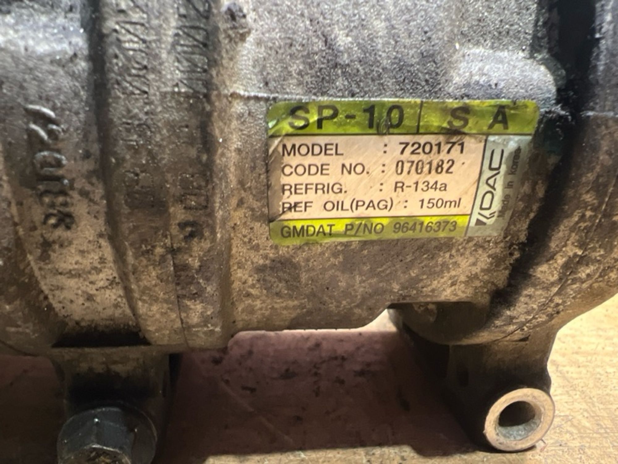 Компрессор кондиционера Hyundai Getz, 7000 рублей, Ростов-на-Дону