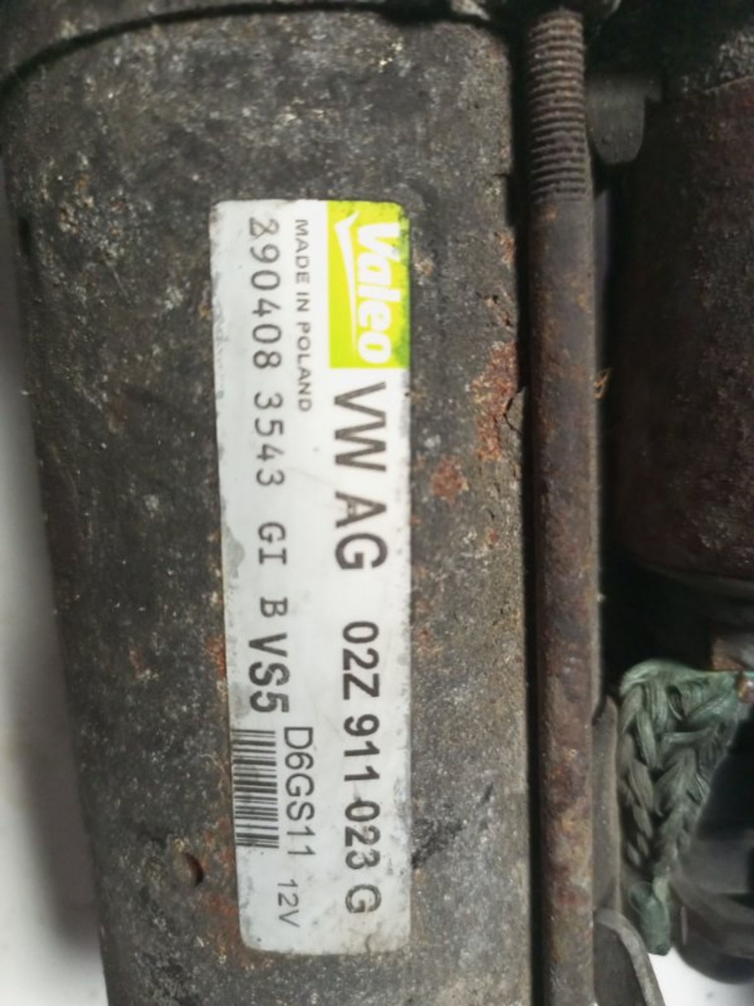 Стартер Volkswagen Golf CAXA, 2500 рублей, Ростов-на-Дону