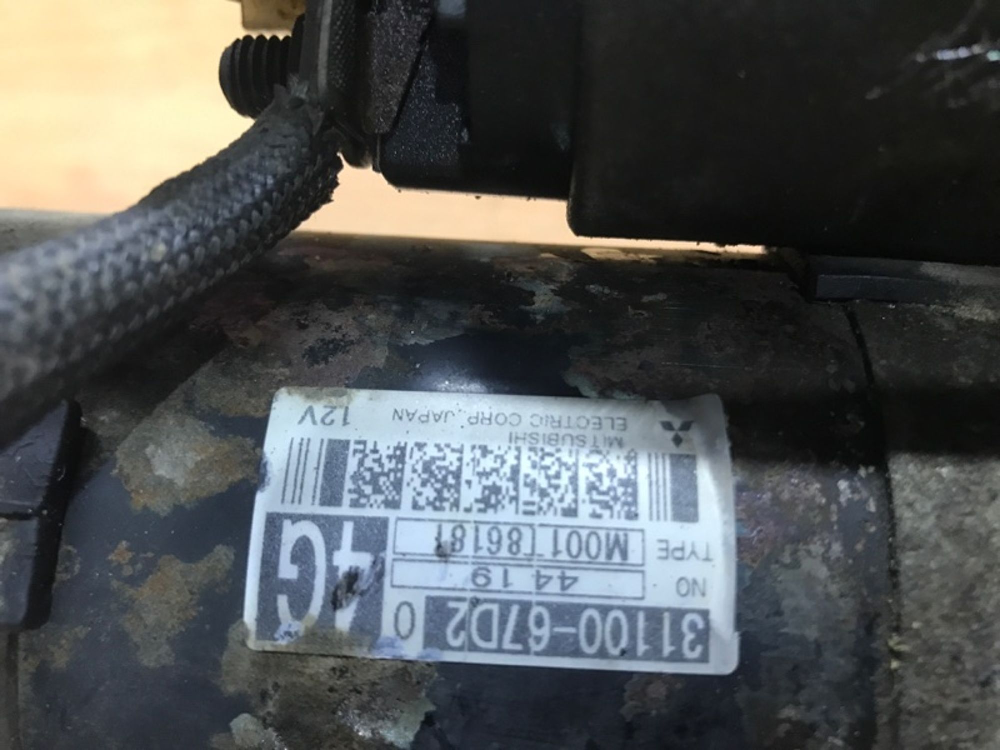 Стартер Suzuki Grand Vitara H27A, 3000 рублей, Ростов-на-Дону