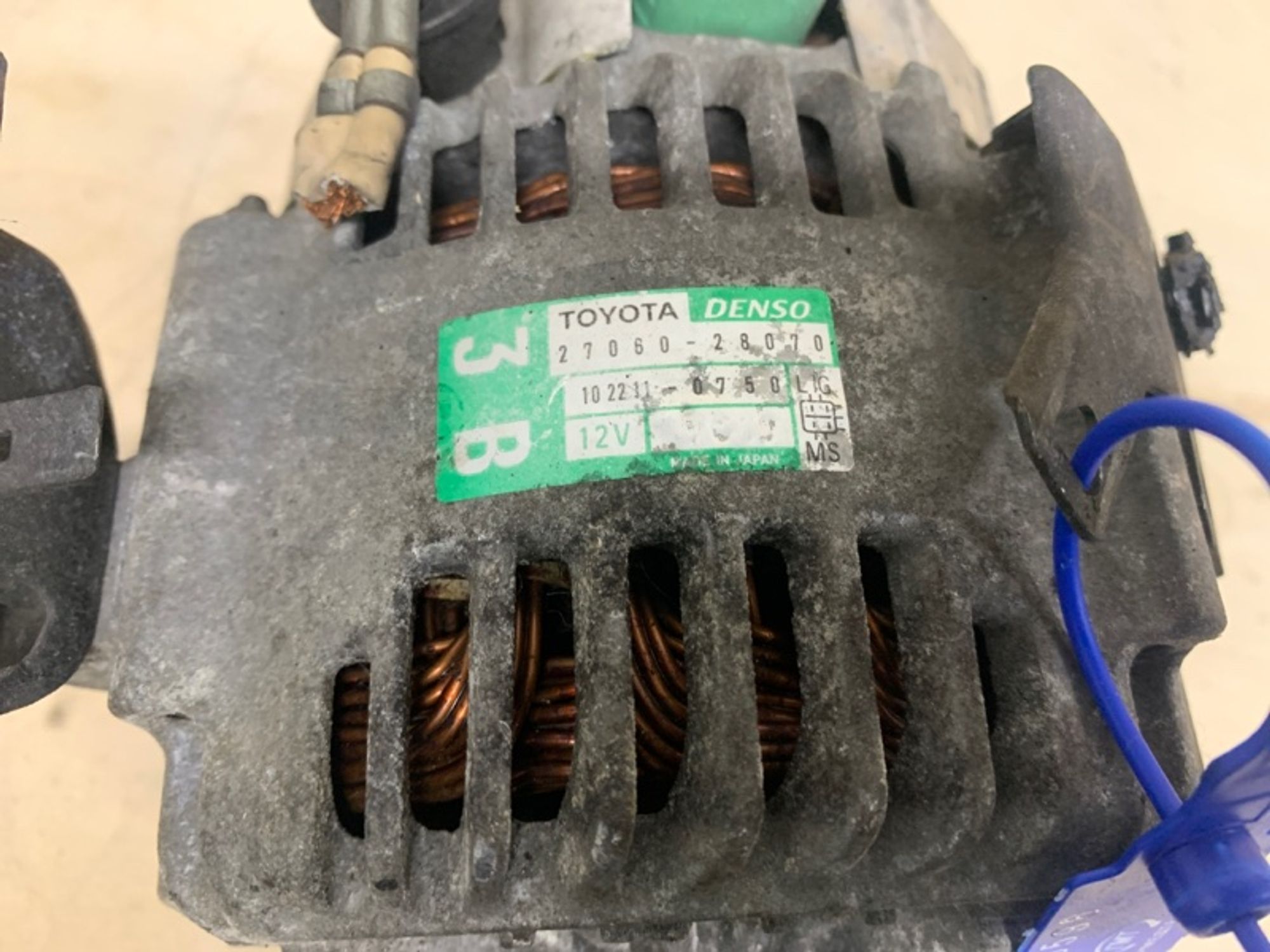 Генератор Toyota ESTIMA 2AZ-FE, 4000 рублей, Ростов-на-Дону