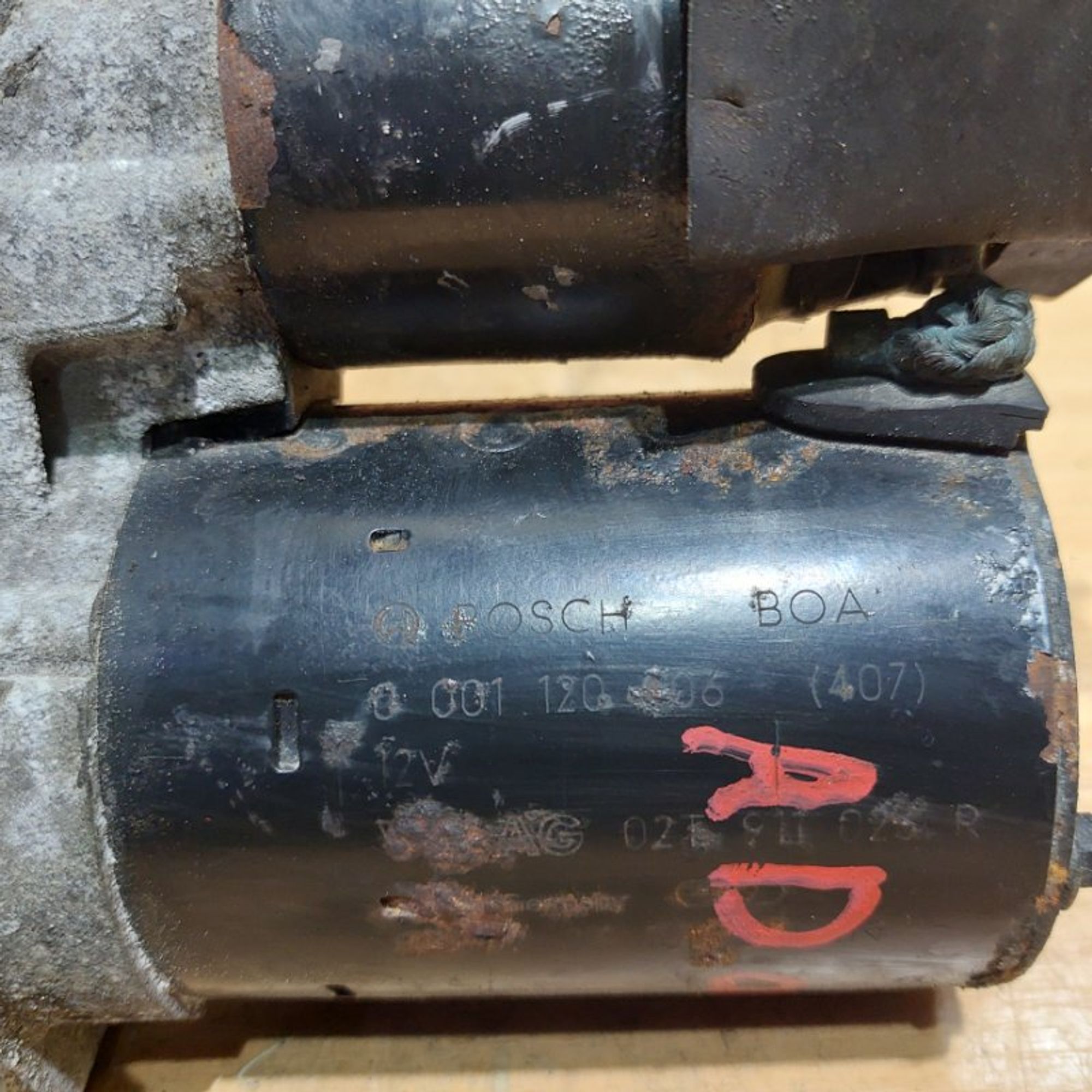 Стартер Volkswagen Golf BCA, 3000 рублей, Ростов-на-Дону