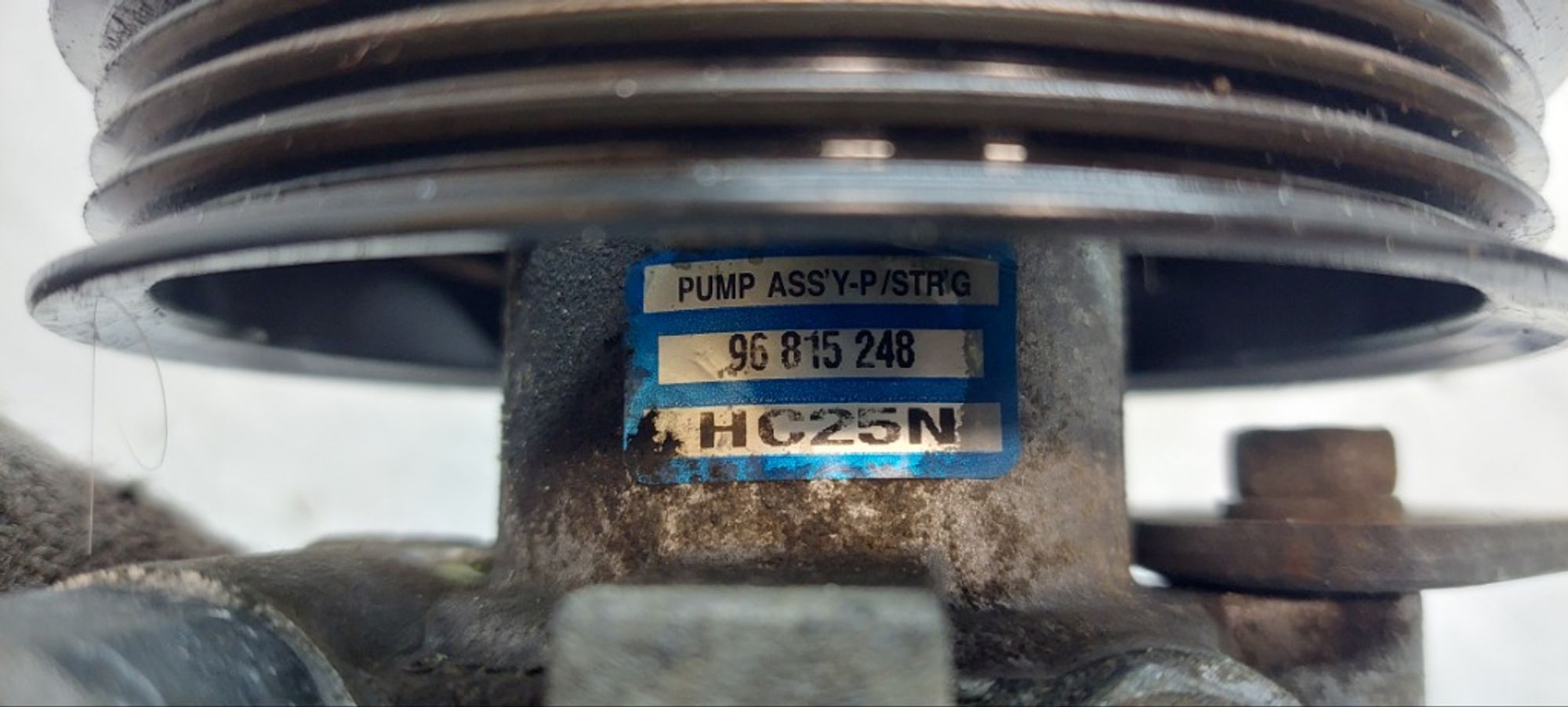 Насос гидроусилителя руля Chevrolet Aveo B12D1, 3000 рублей, Ростов-на-Дону
