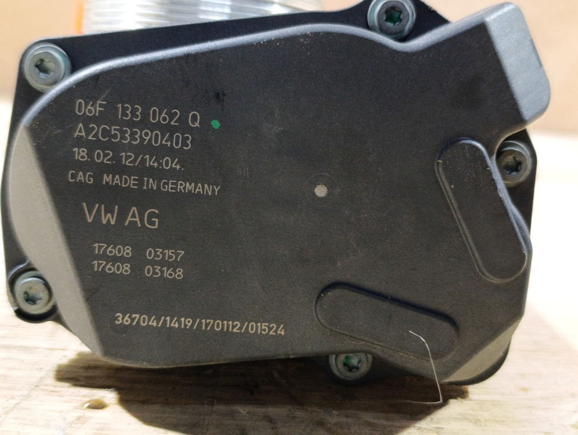 Дроссельная заслонка Audi A4 B8 CDN, 2500 рублей, Ростов-на-Дону