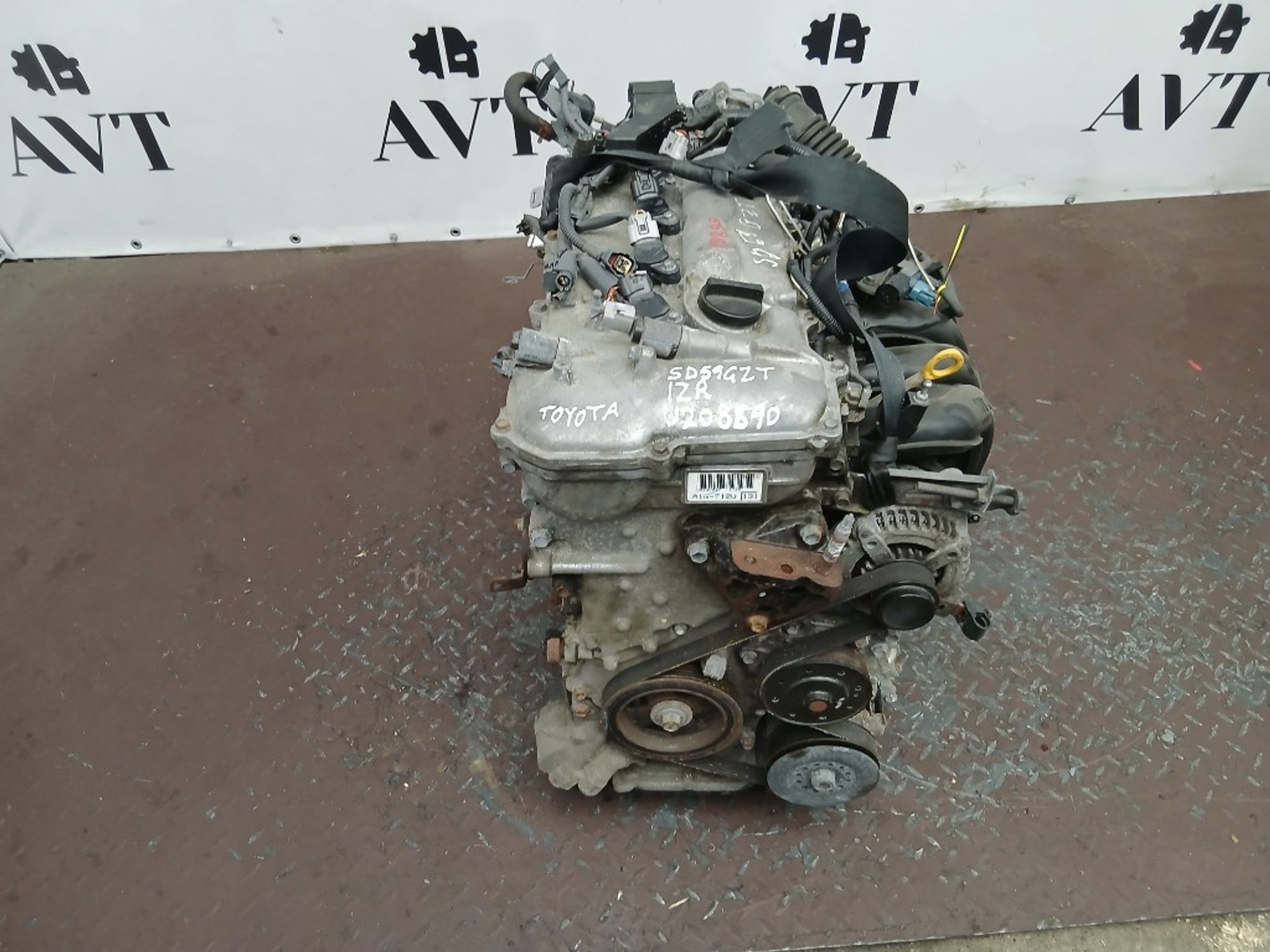 Двигатель Toyota Avensis 1ZR-FAE, 120000 рублей, Ростов-на-Дону