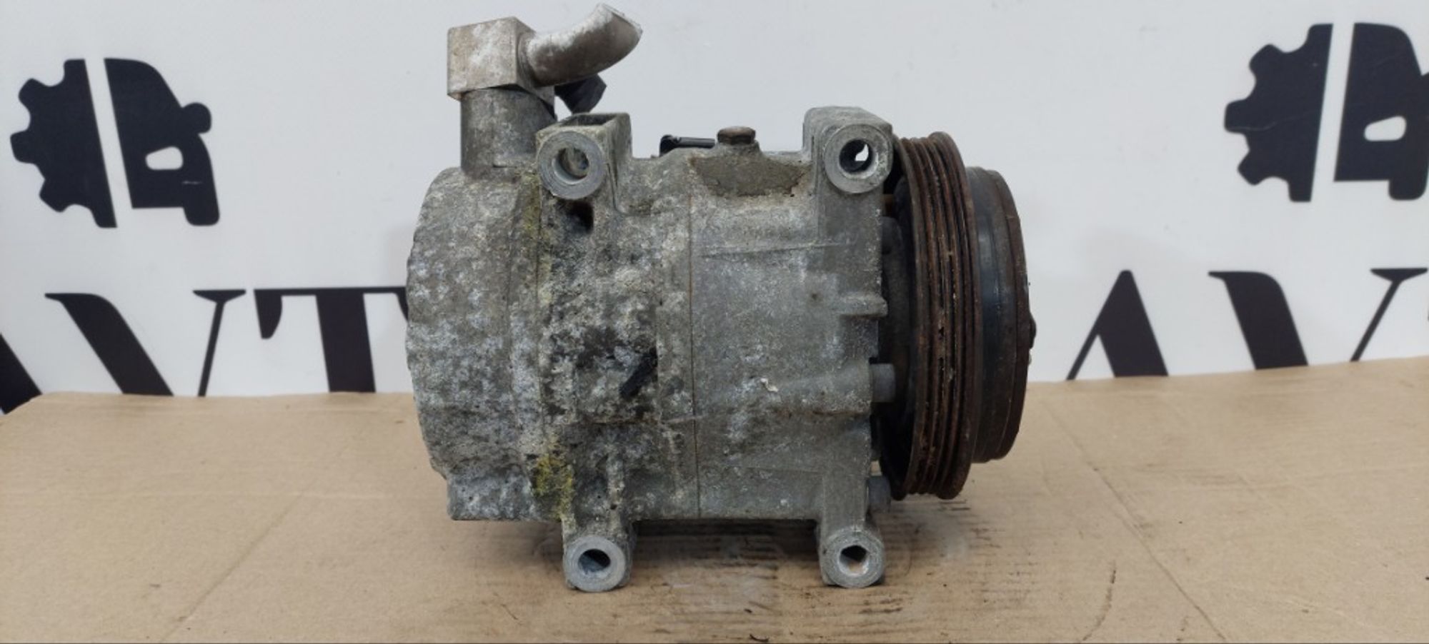 Компрессор кондиционера Nissan Elgrand VQ35DE, 5000 рублей, Ростов-на-Дону